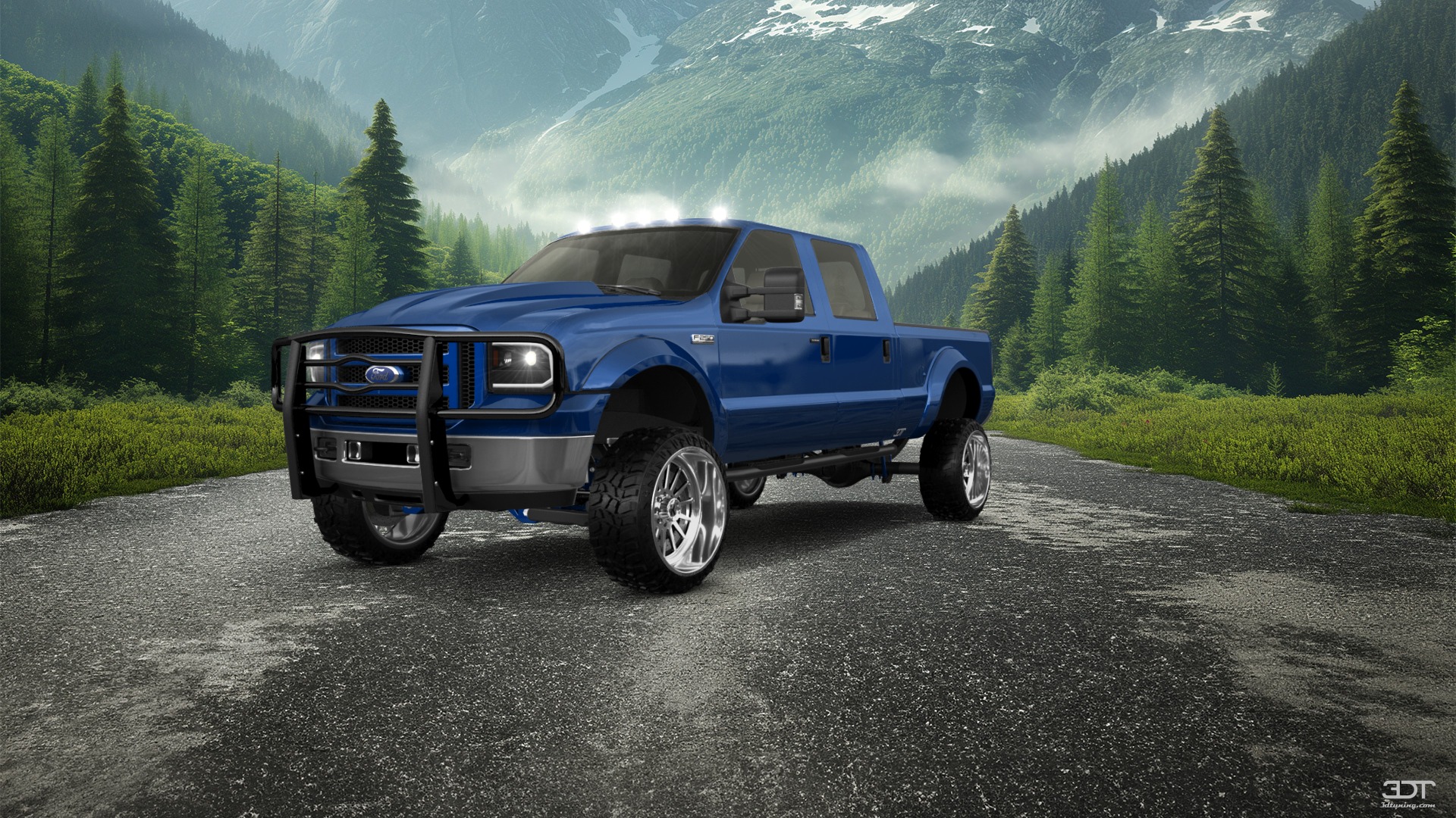 Ford F-250 Crew Cab 4 Door pickup truck 1999