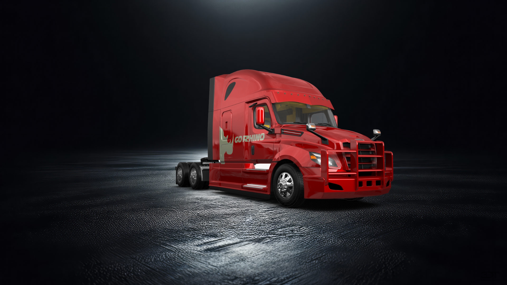Freightliner Cascadia Sleeper Cab Truck 2018 tuning