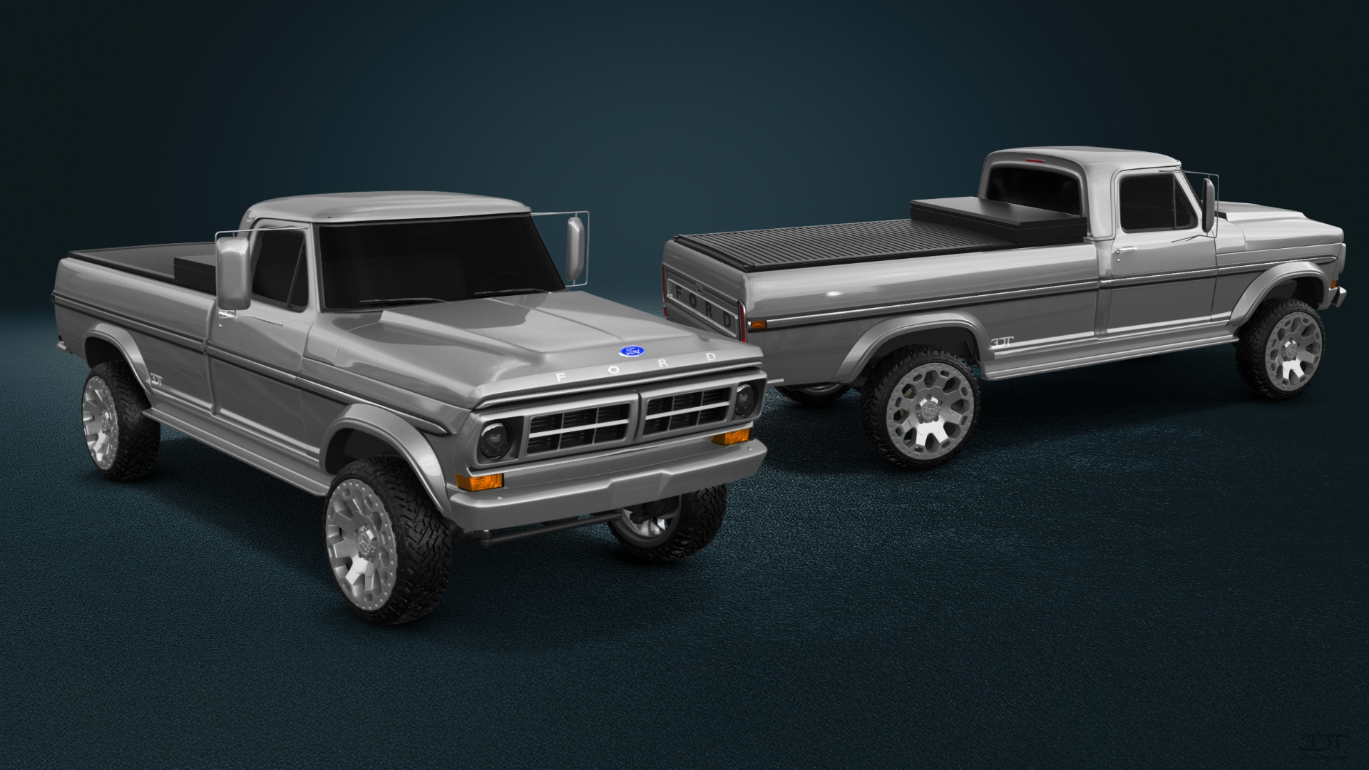 Ford F-250 2 Door pickup truck 1971