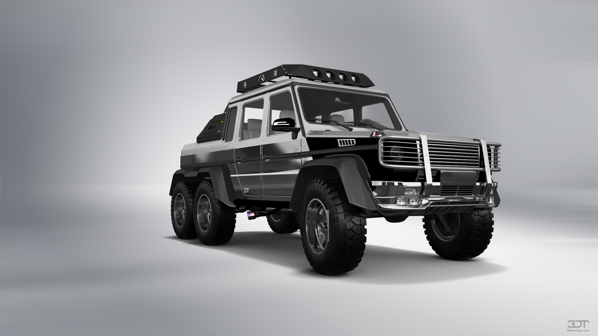 Mercedes G 63 AMG 6x6 4 Door pickup truck 2013 tuning