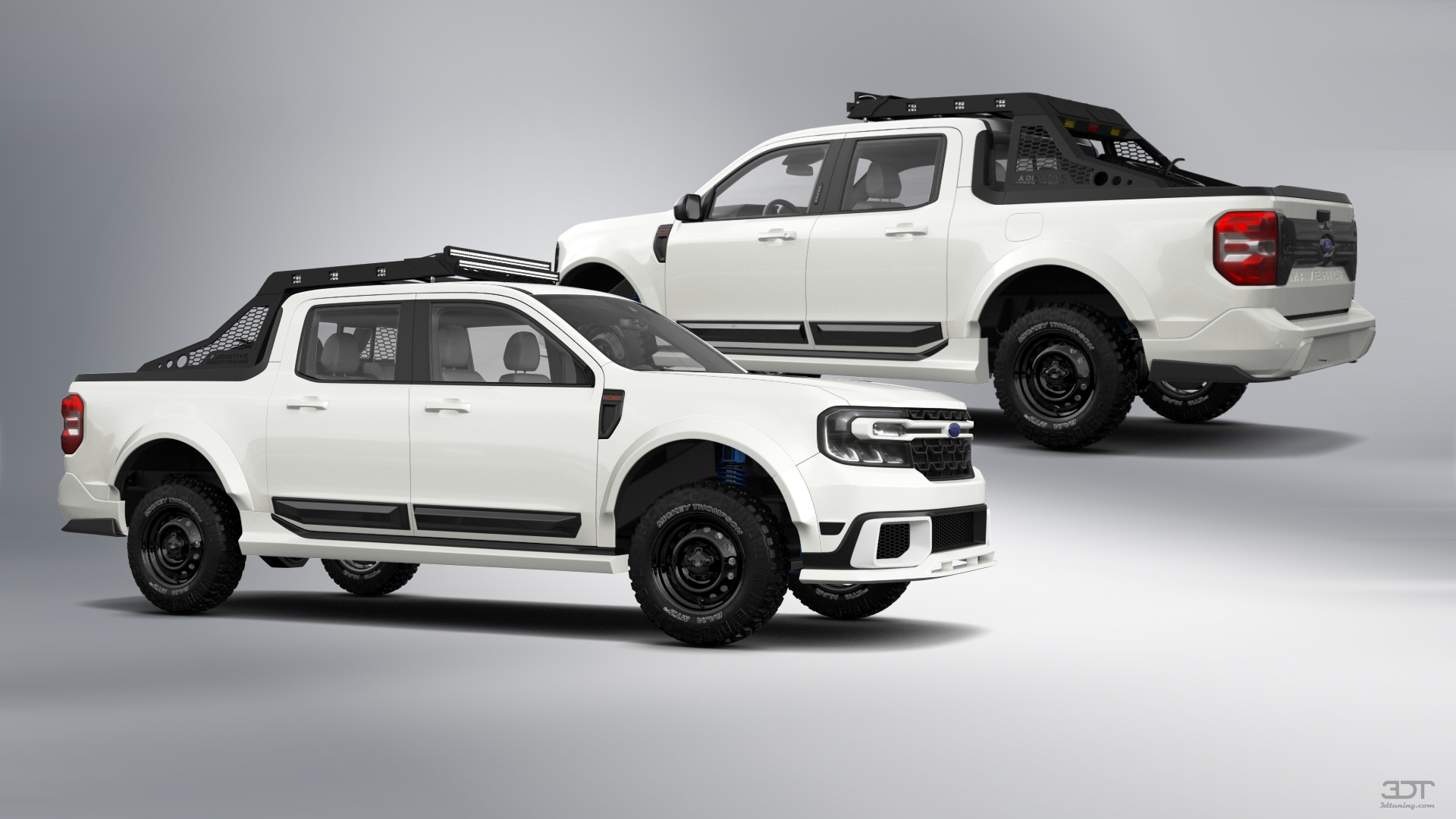 Ford Maverick 4 Door pickup truck 2022 tuning