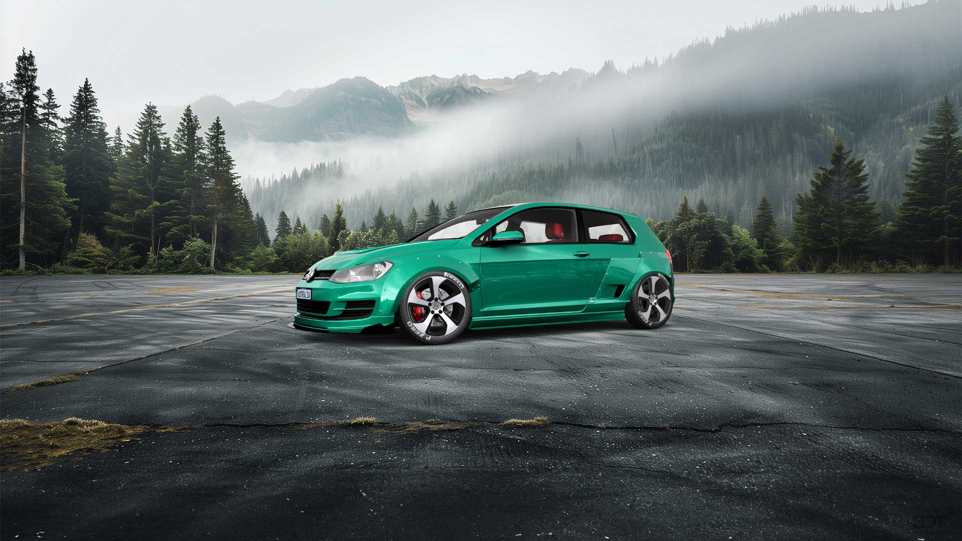 Volkswagen Golf 7 3 Door Hatchback 2013 tuning