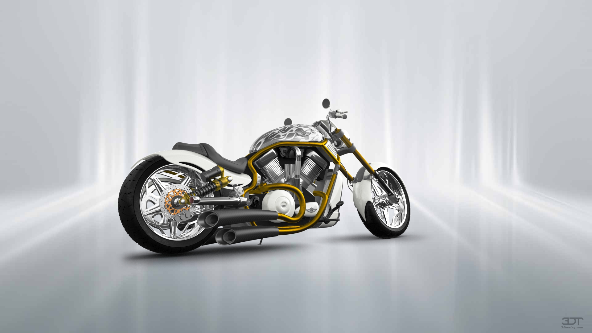 Harley-Davidson Custom Chopper Cruiser 2011 tuning