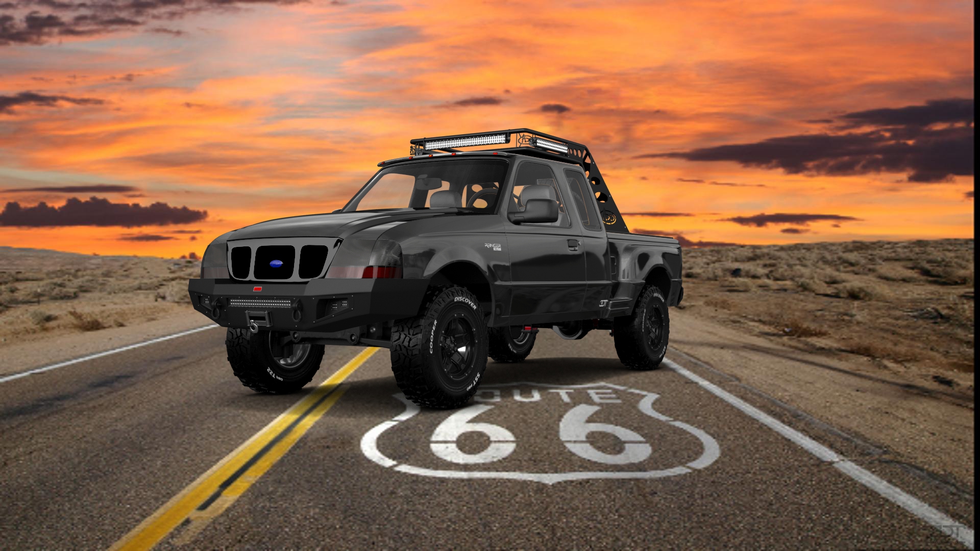 Ford Ranger Flareside 2 Door pickup truck 1998 tuning