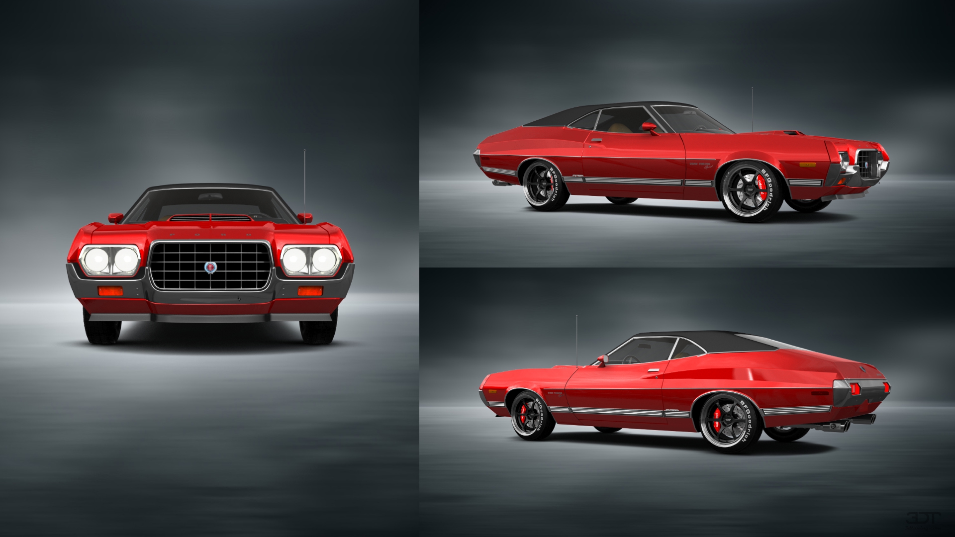 Ford Gran Torino Sport 2 Door Hardtop 1972 tuning