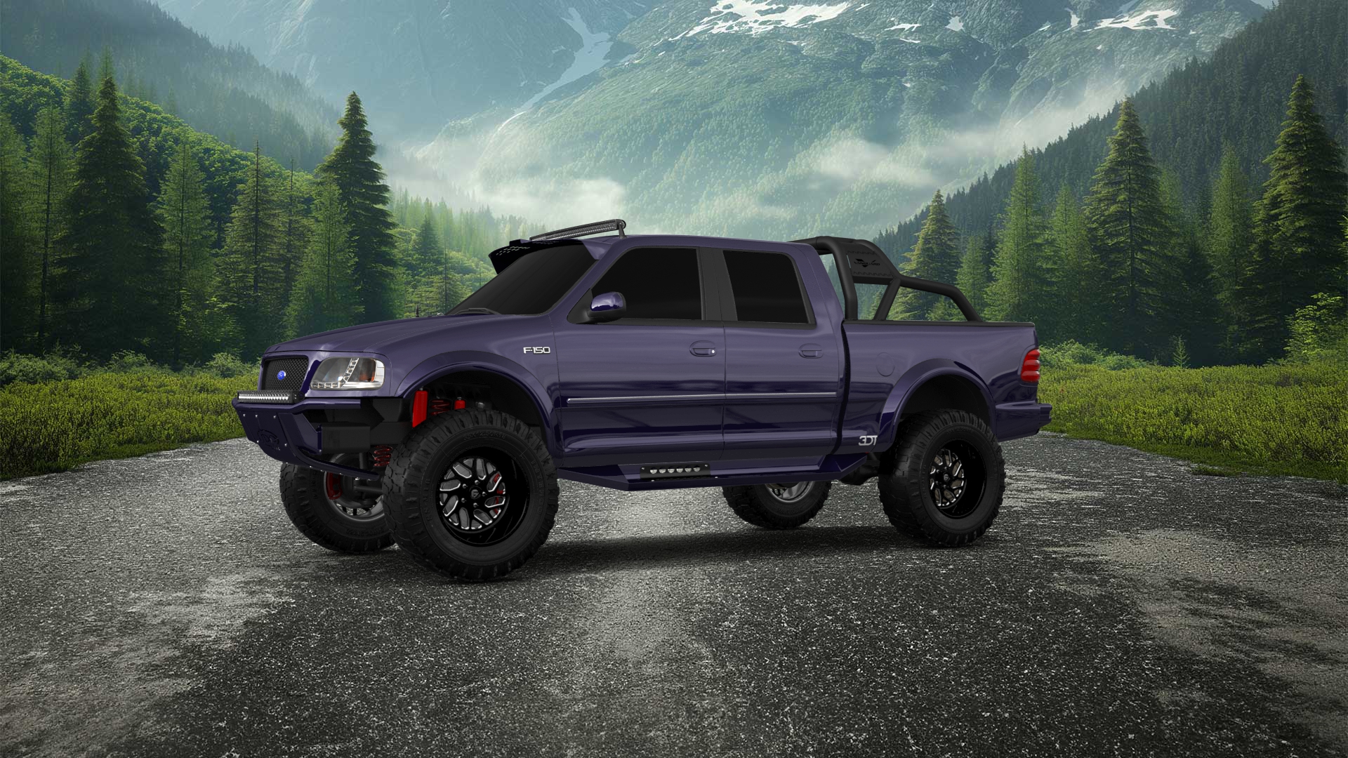 Ford F-150 SuperCrew 4 Door pickup truck 1997