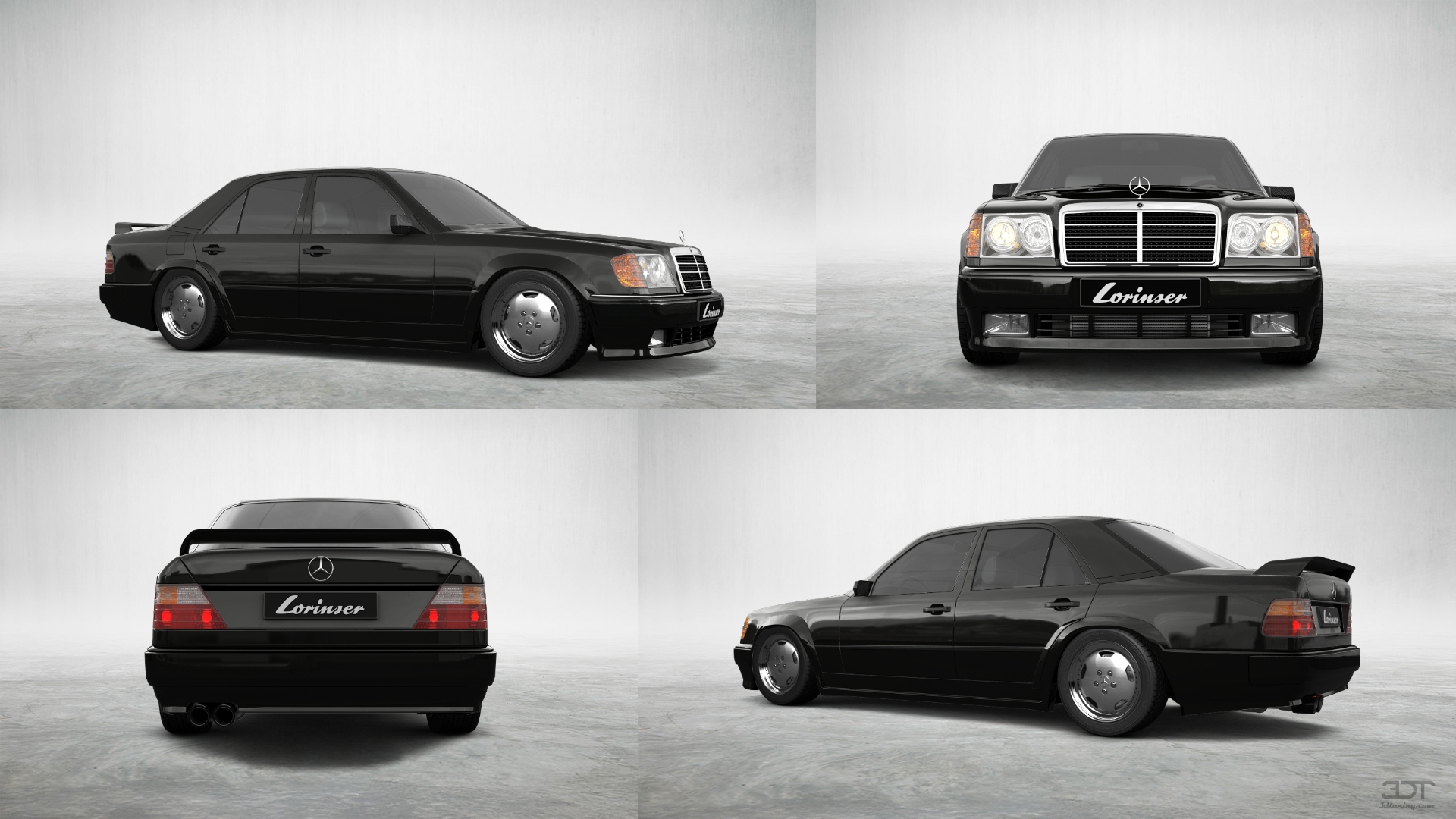 Mercedes E-Class Sedan 1984 tuning