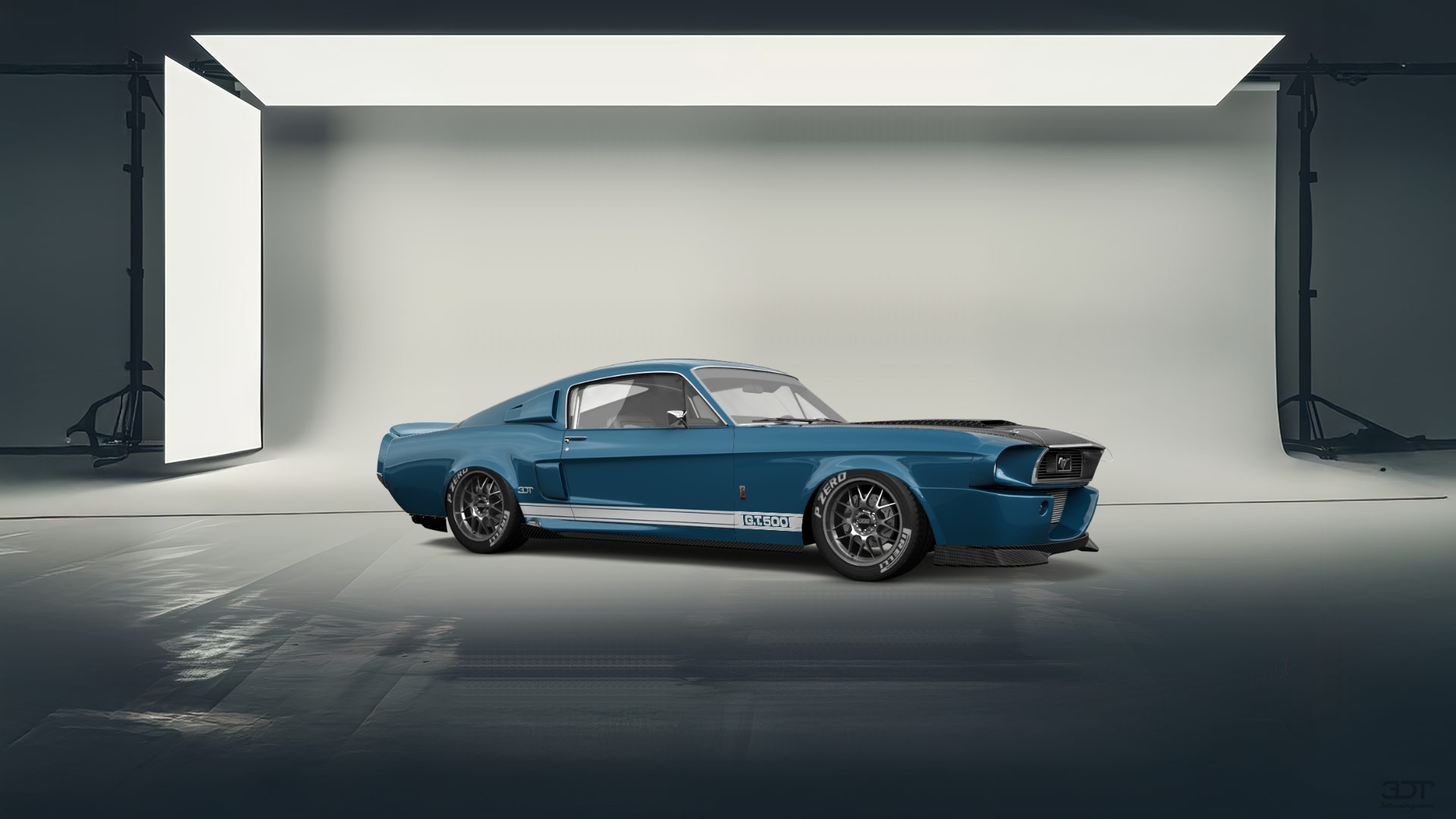 Mustang GT500 2 Door Coupe 1968 tuning