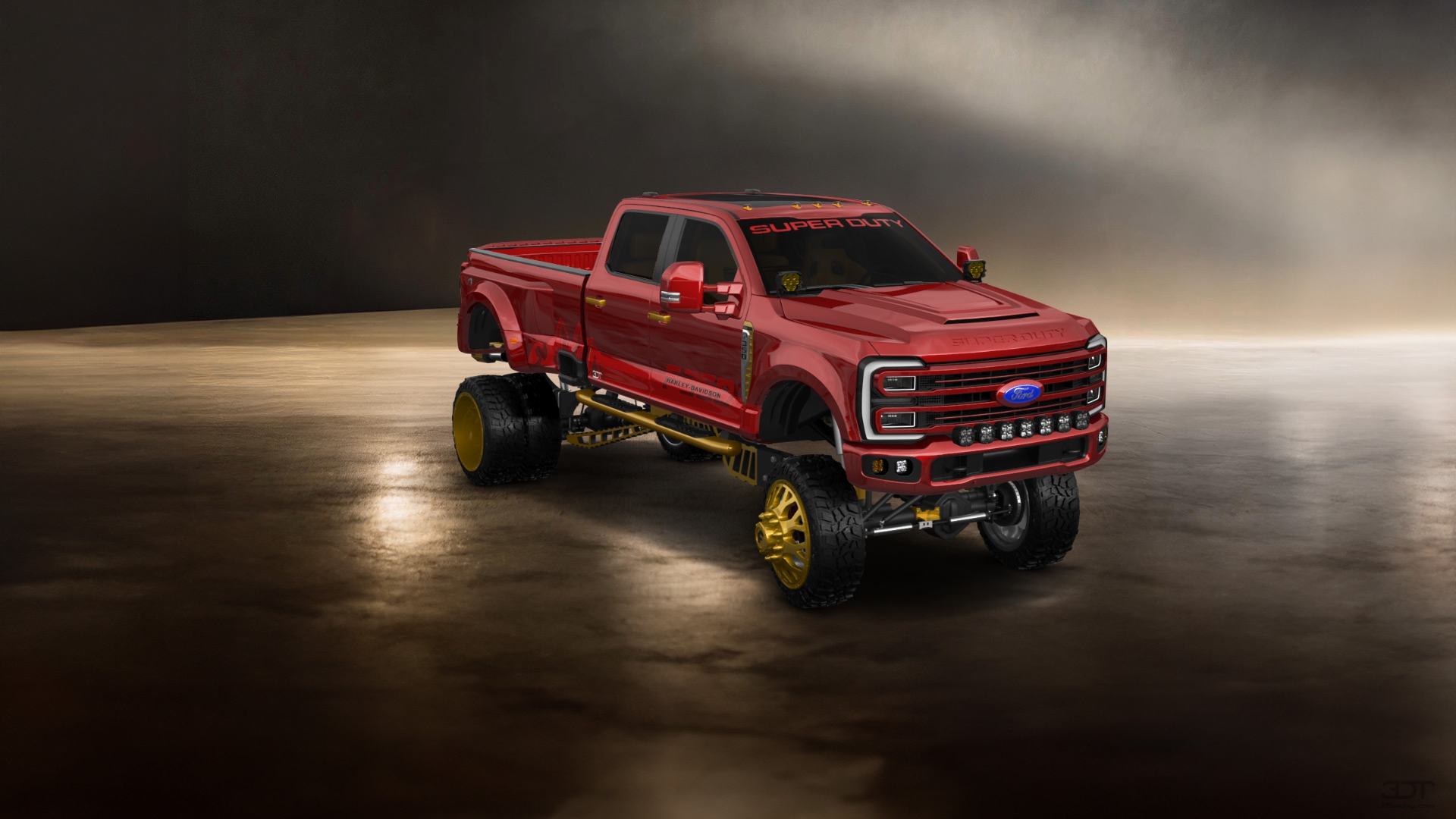 Ford F-350 DRW Crew Cab 4 Door pickup truck 2023 tuning