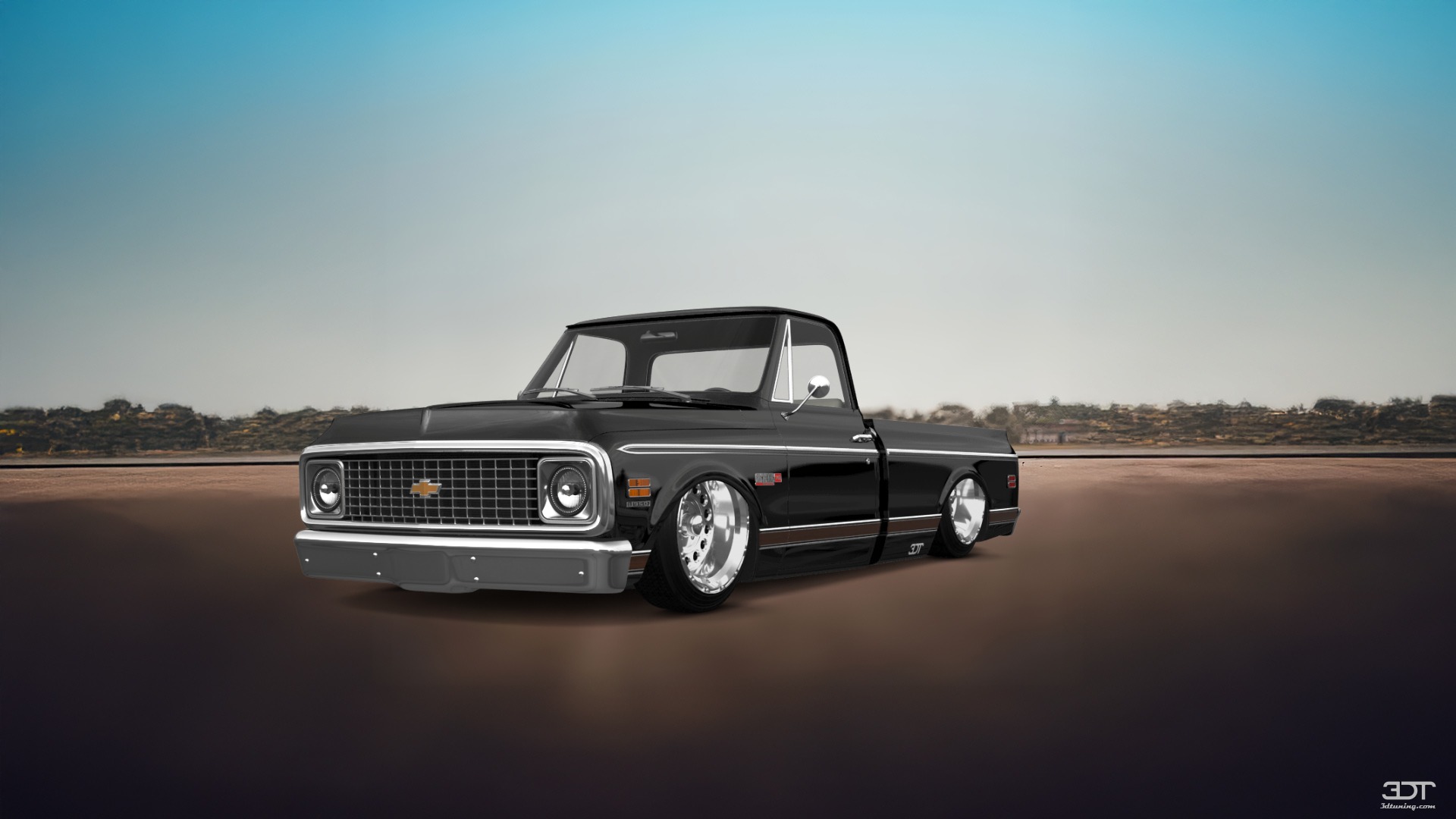 Chevrolet C-10 Cheyenne 2 Door pickup truck 1972 Images