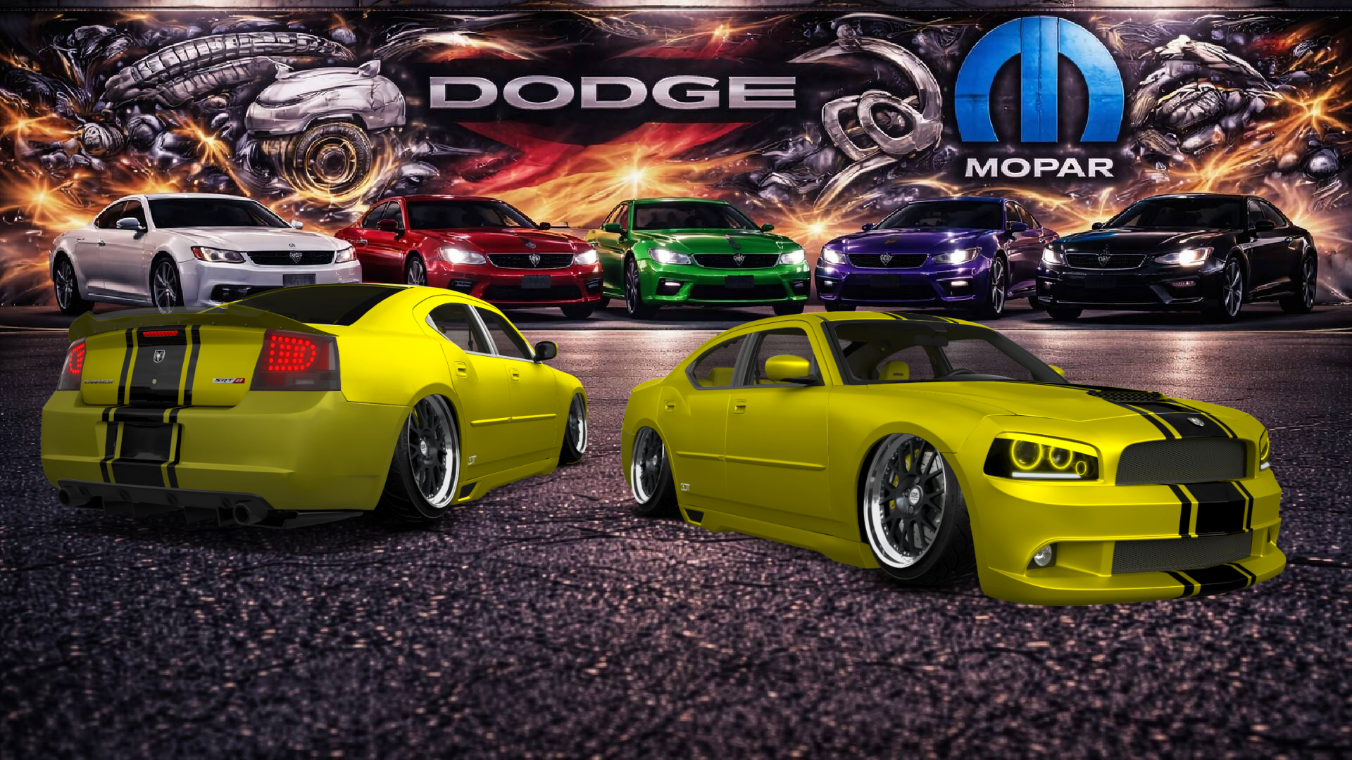Dodge Charger Se Sedan 2006 tuning