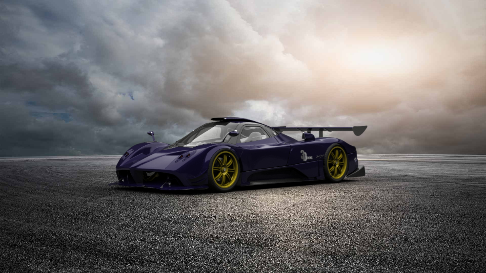 Pagani Zonda R Coupe 2009 tuning