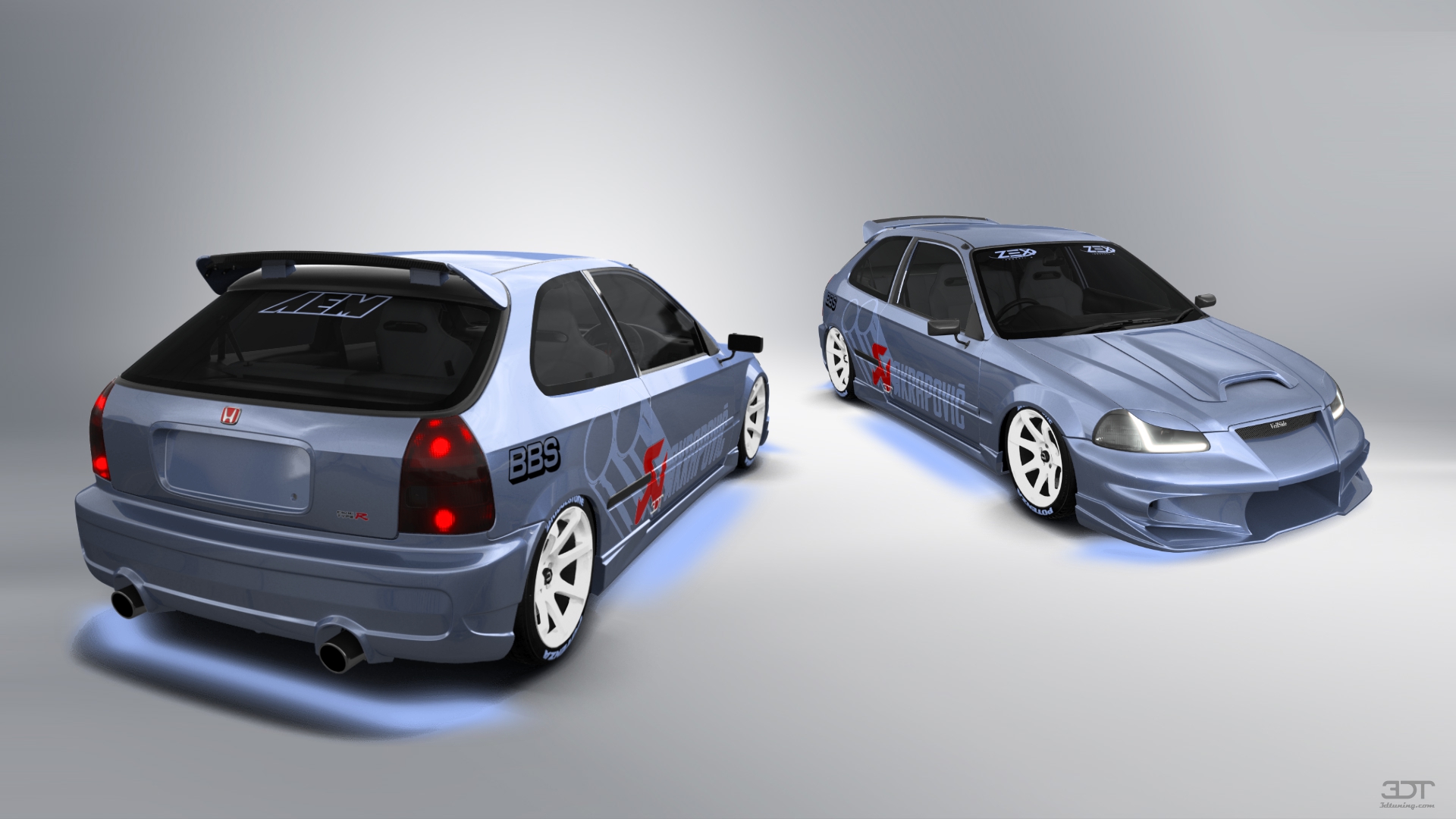 Honda Civic 3 Door Hatchback 1997 tuning