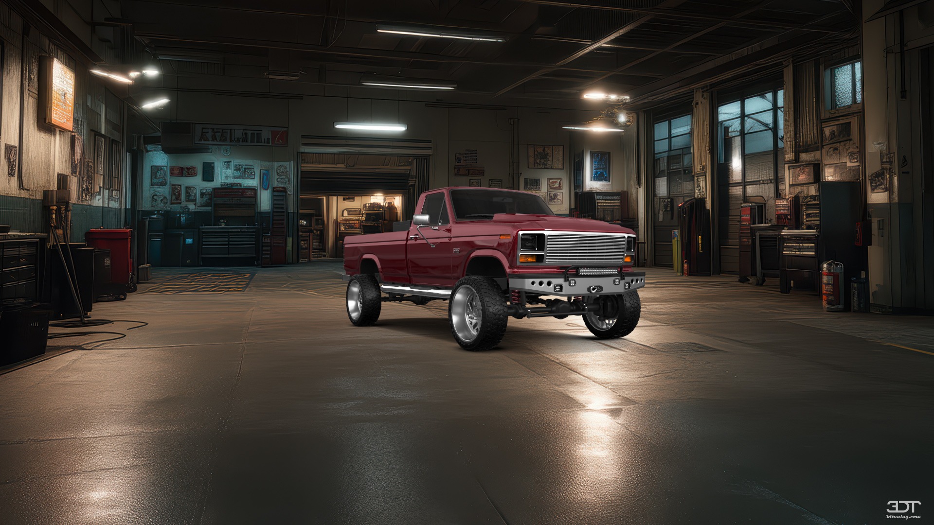 Ford F-150 2 Door pickup truck 1986 tuning