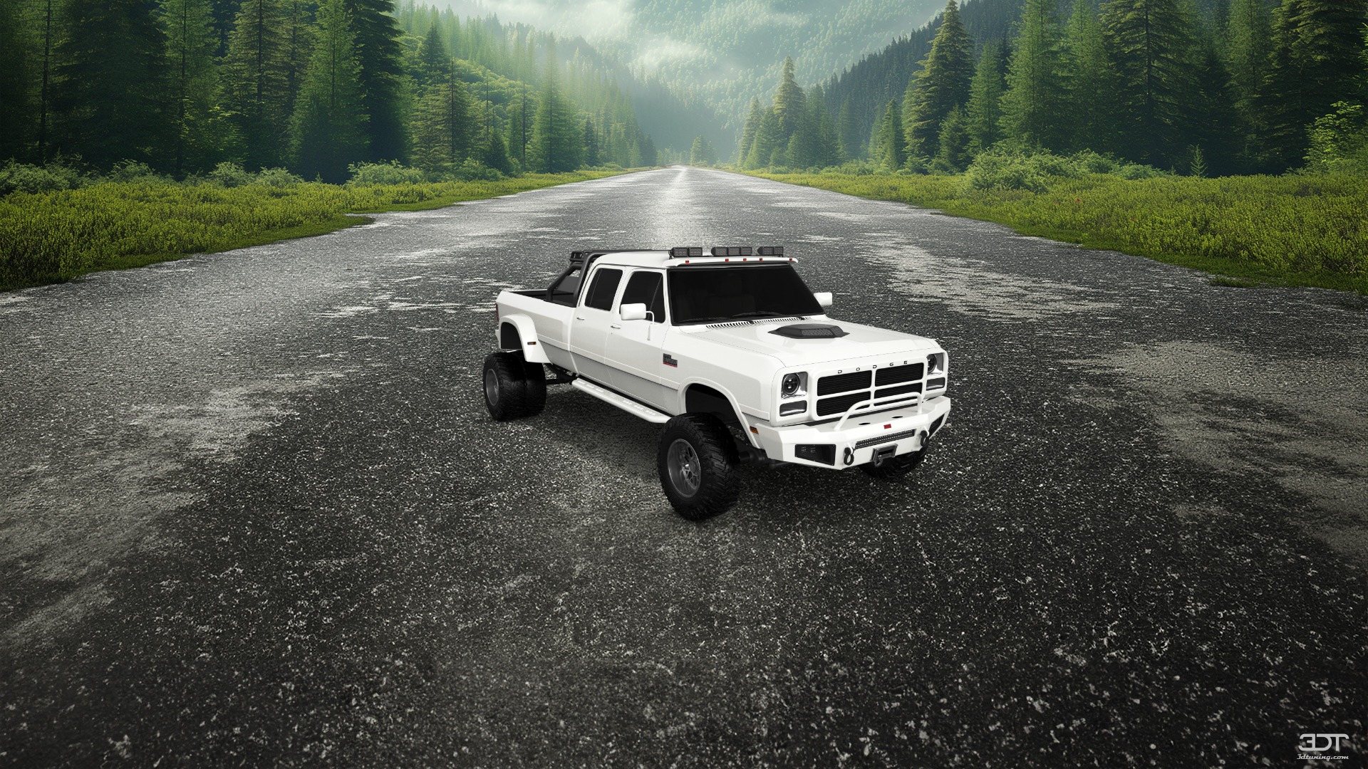 Dodge Ram 350 4 Door pickup truck 1991