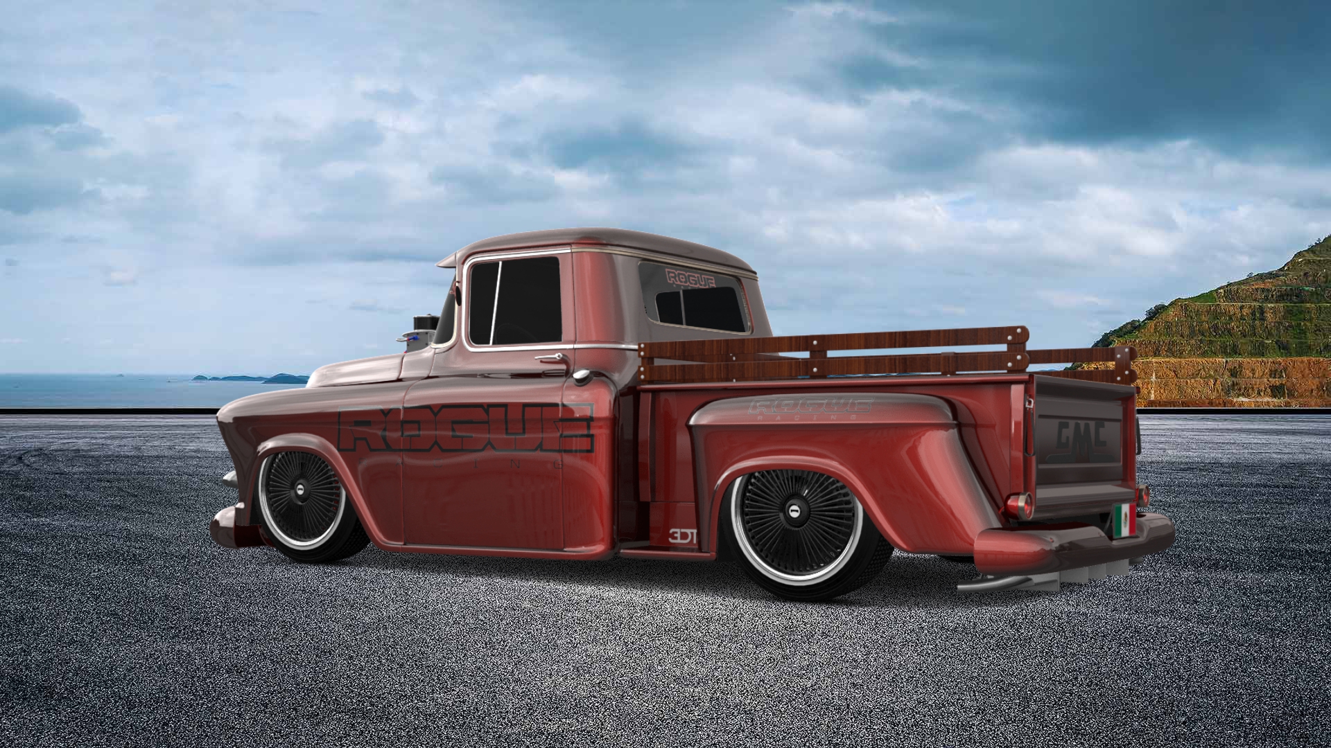 GMC 100 Stepside 2 Door pickup truck 1957 Images