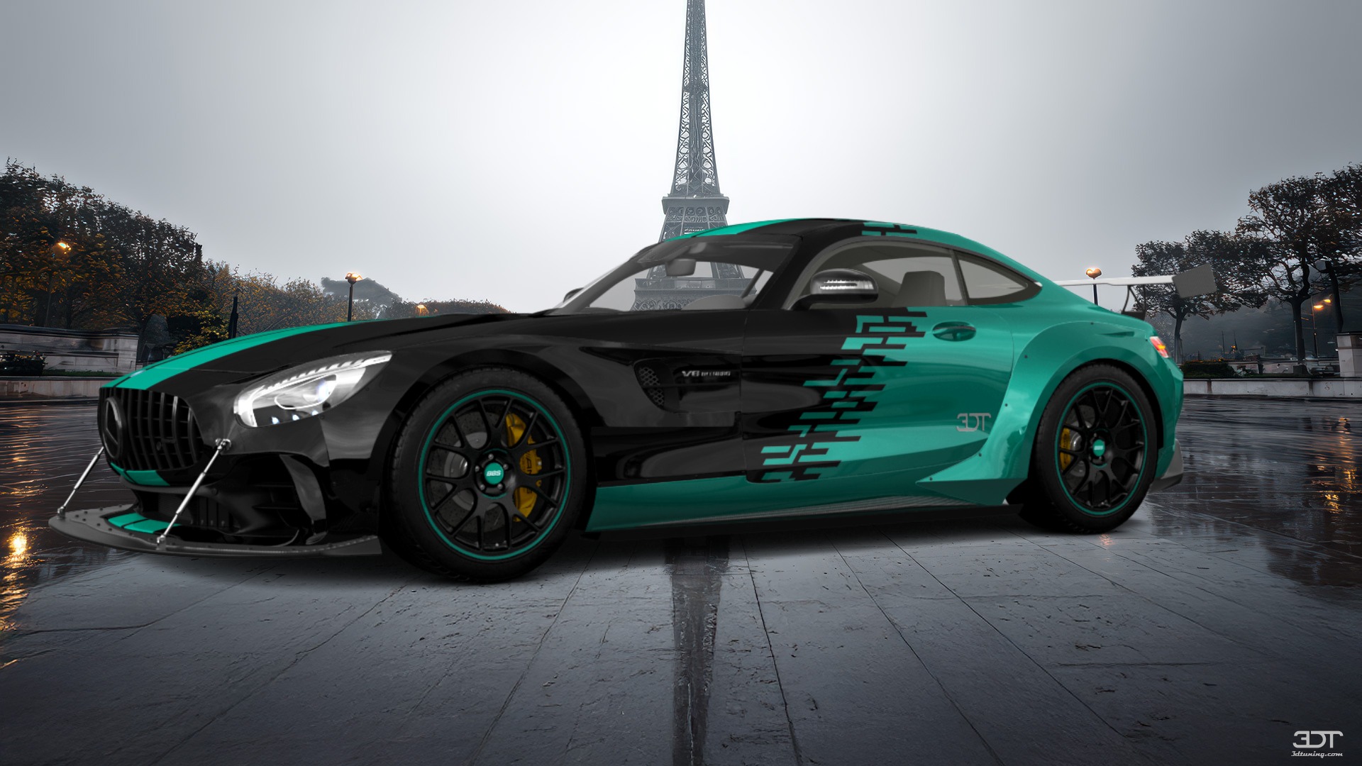 Mercedes AMG GT 2 door fastback coupe 2015 tuning