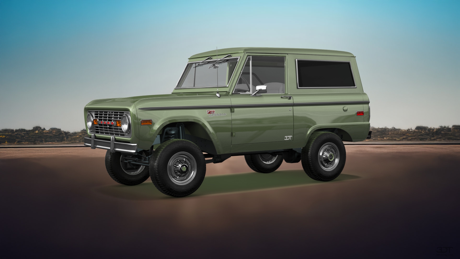 Ford Bronco 3 Door SUV 1965