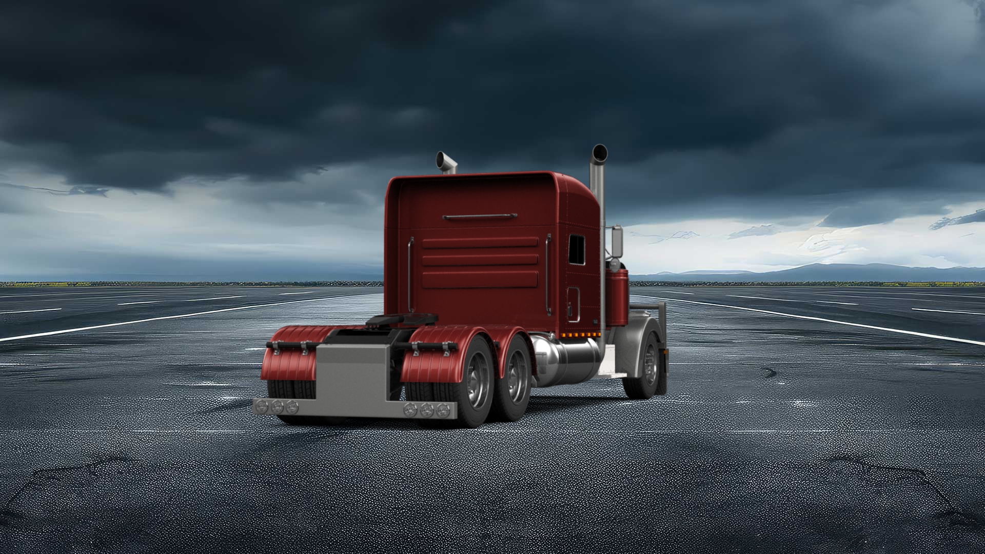Peterbilt 359 Truck 1987