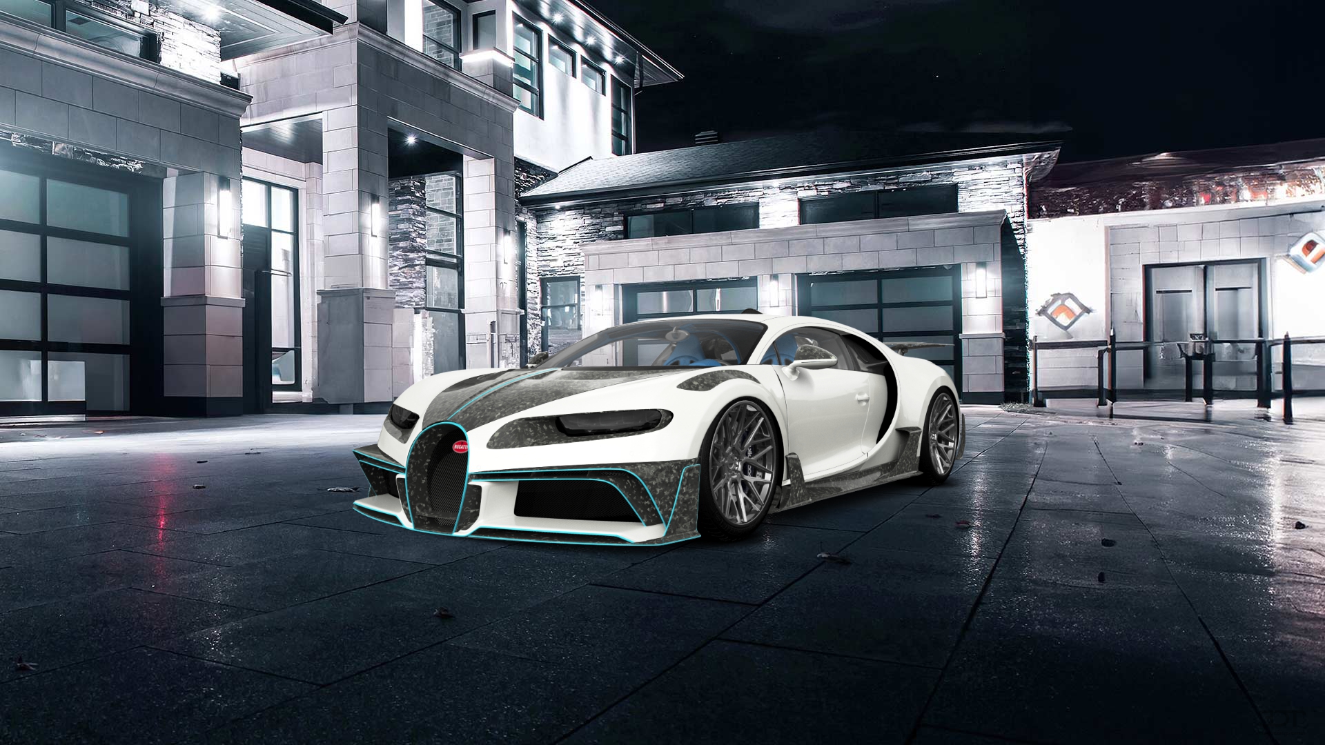 Bugatti Chiron 2 Door Coupe 2016