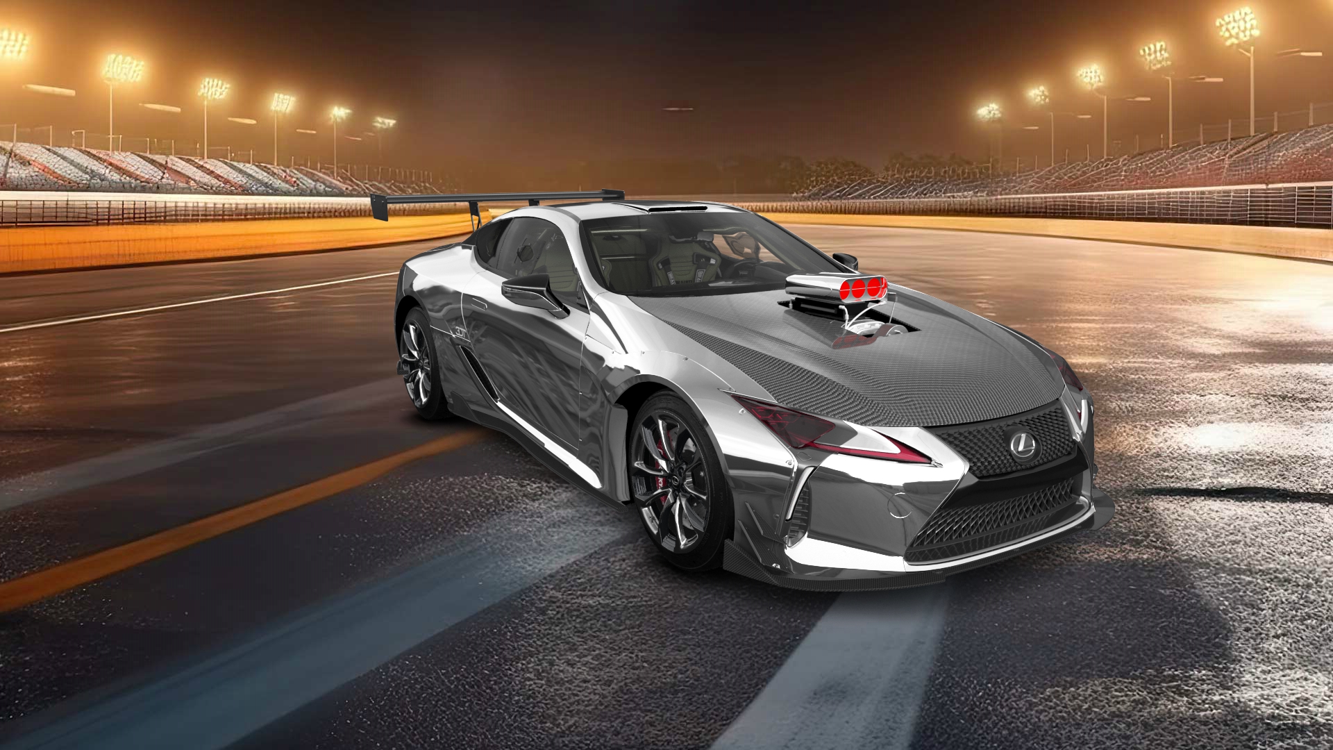 Lexus LC500 2 door fastback coupe 2017 tuning