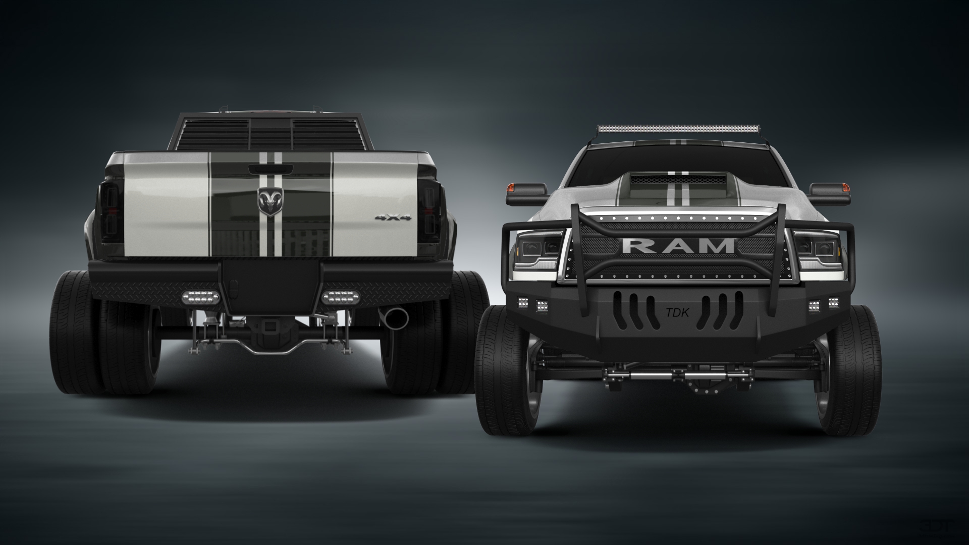 Dodge Ram 3500 4 Door Truck 2014