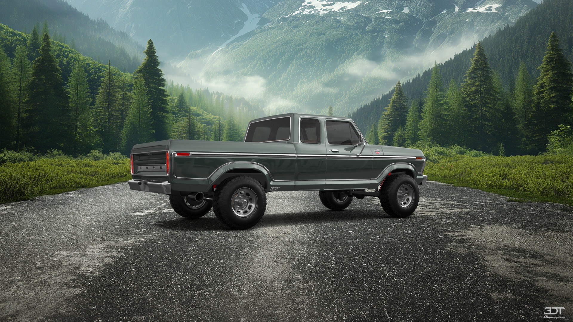 Ford F-150 SuperCab 2 Door pickup truck 1978 tuning