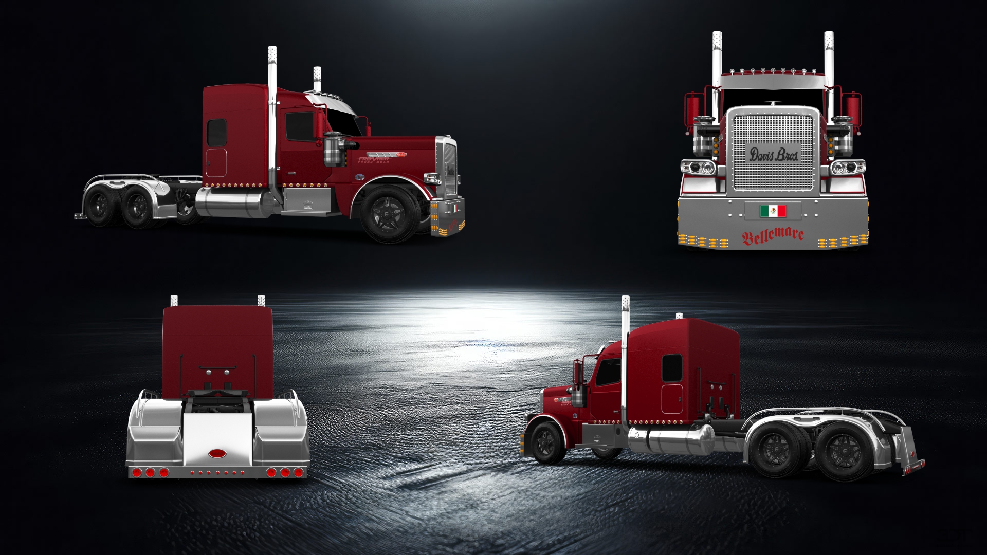 Peterbilt 589 Sleeper Cab Truck 2024