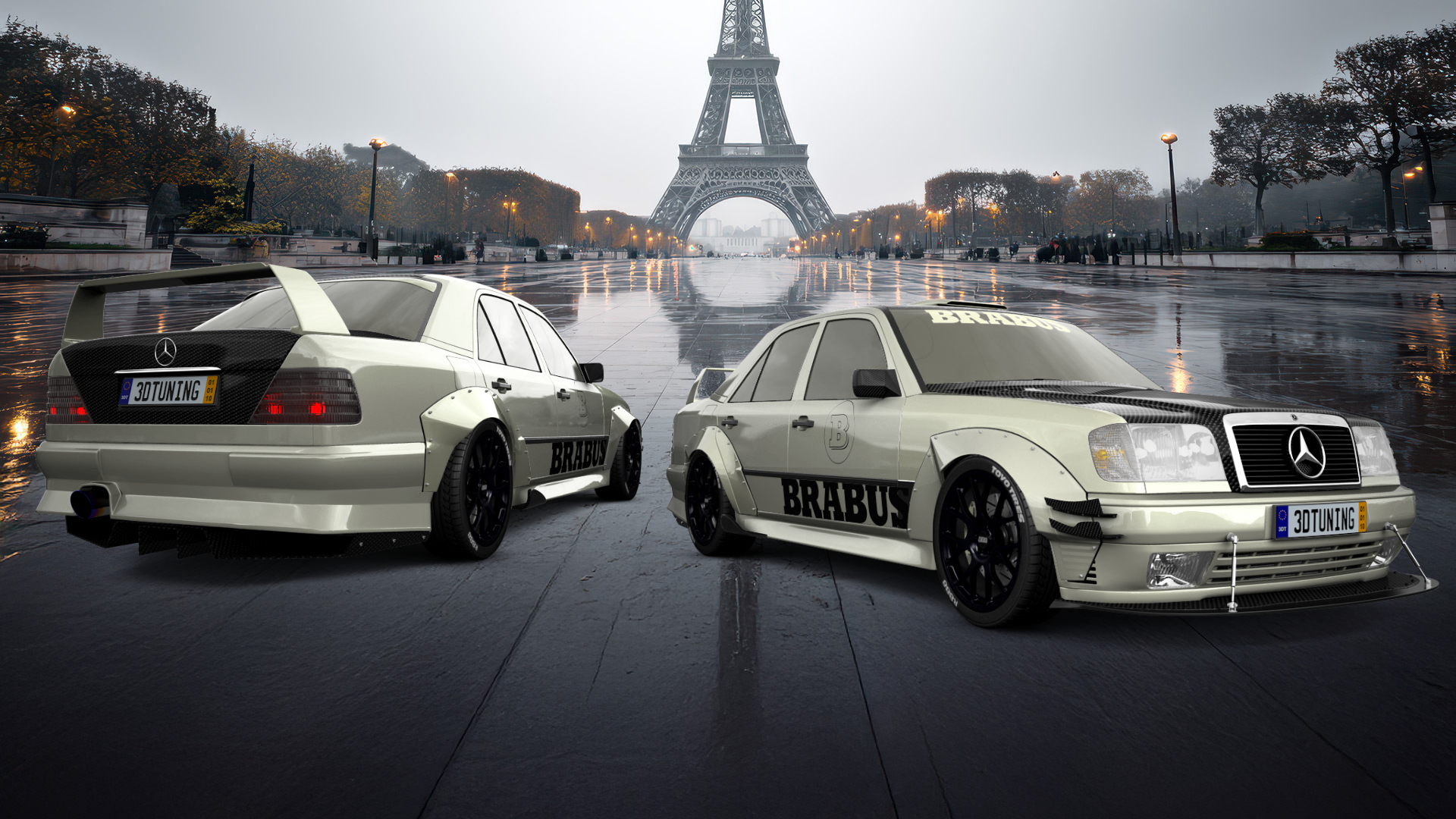 Mercedes E-Class Sedan 1984 tuning