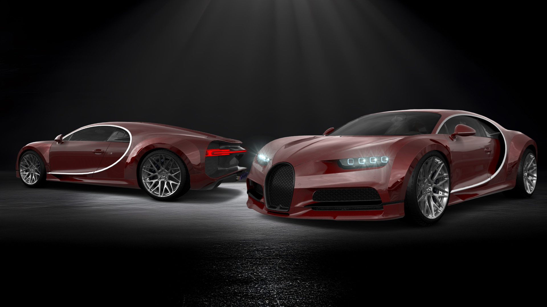 Bugatti Chiron 2 Door Coupe 2016