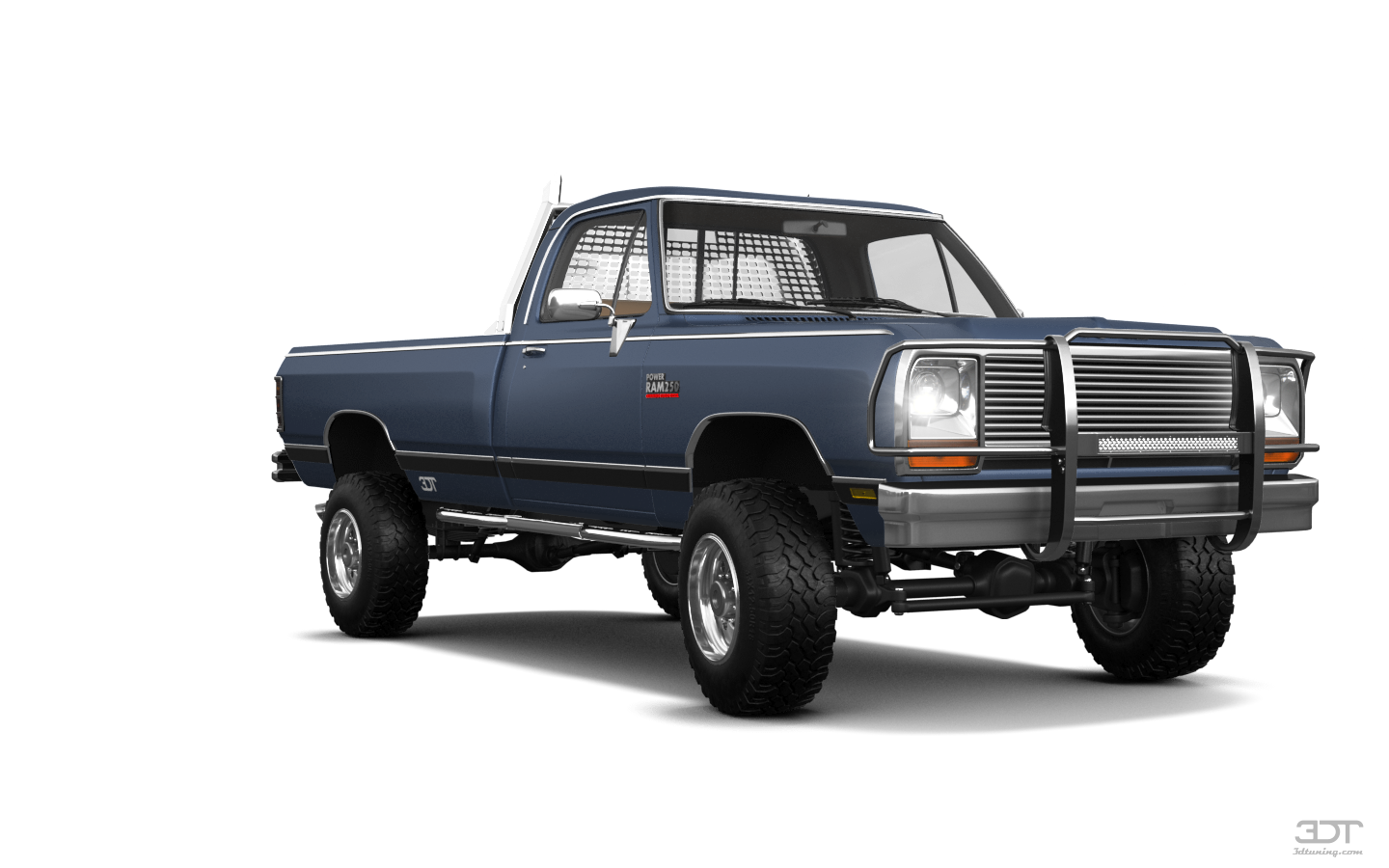 Tuning Dodge Ram 250 Regular Cab 2 Door pickup truck 1983