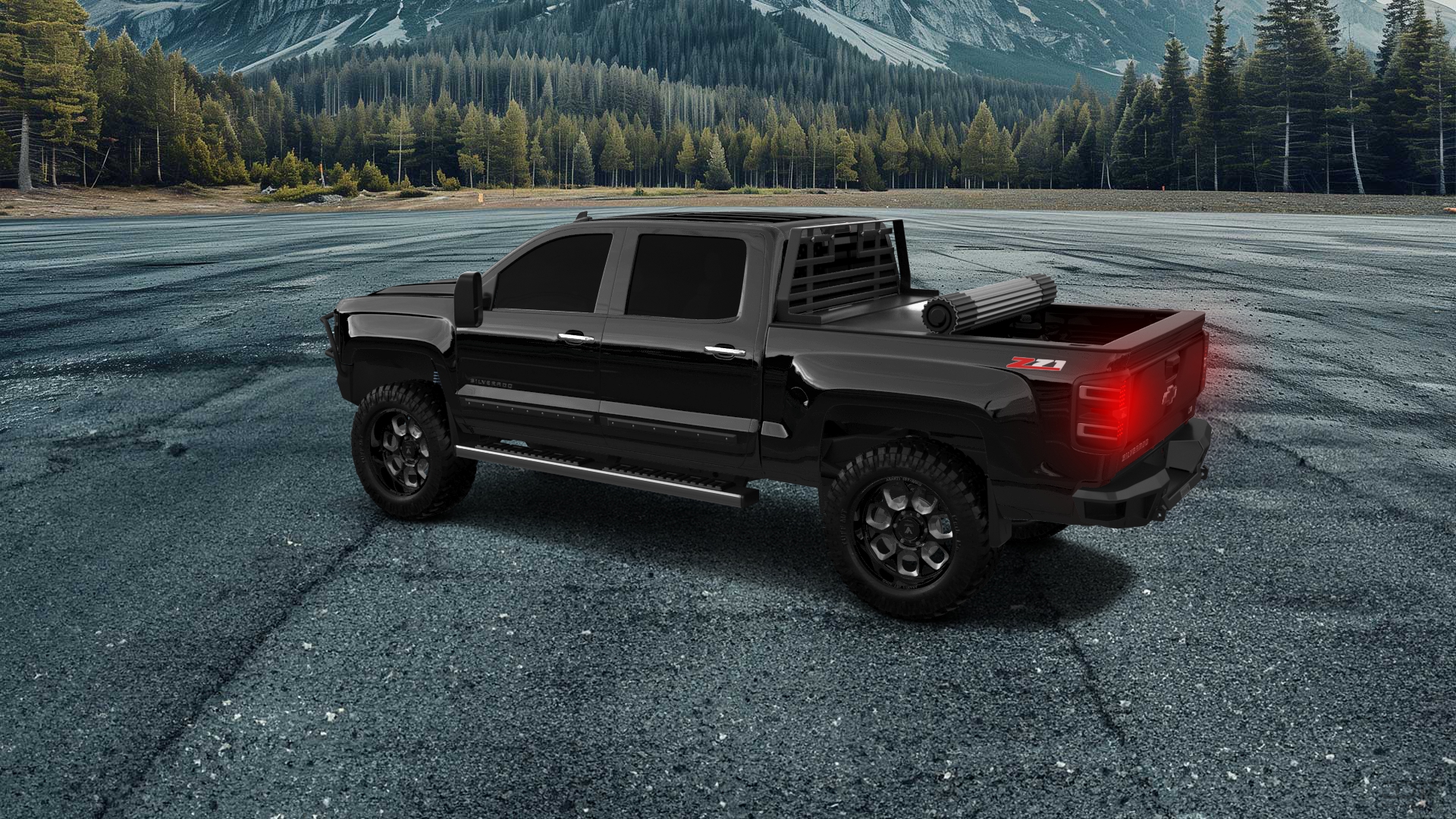 Chevrolet Silverado 1500 4 Door pickup truck 2016 tuning