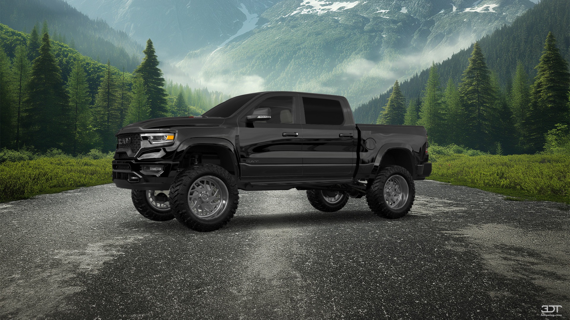 Dodge Ram 1500 TRX 4 Door pickup truck 2021 tuning