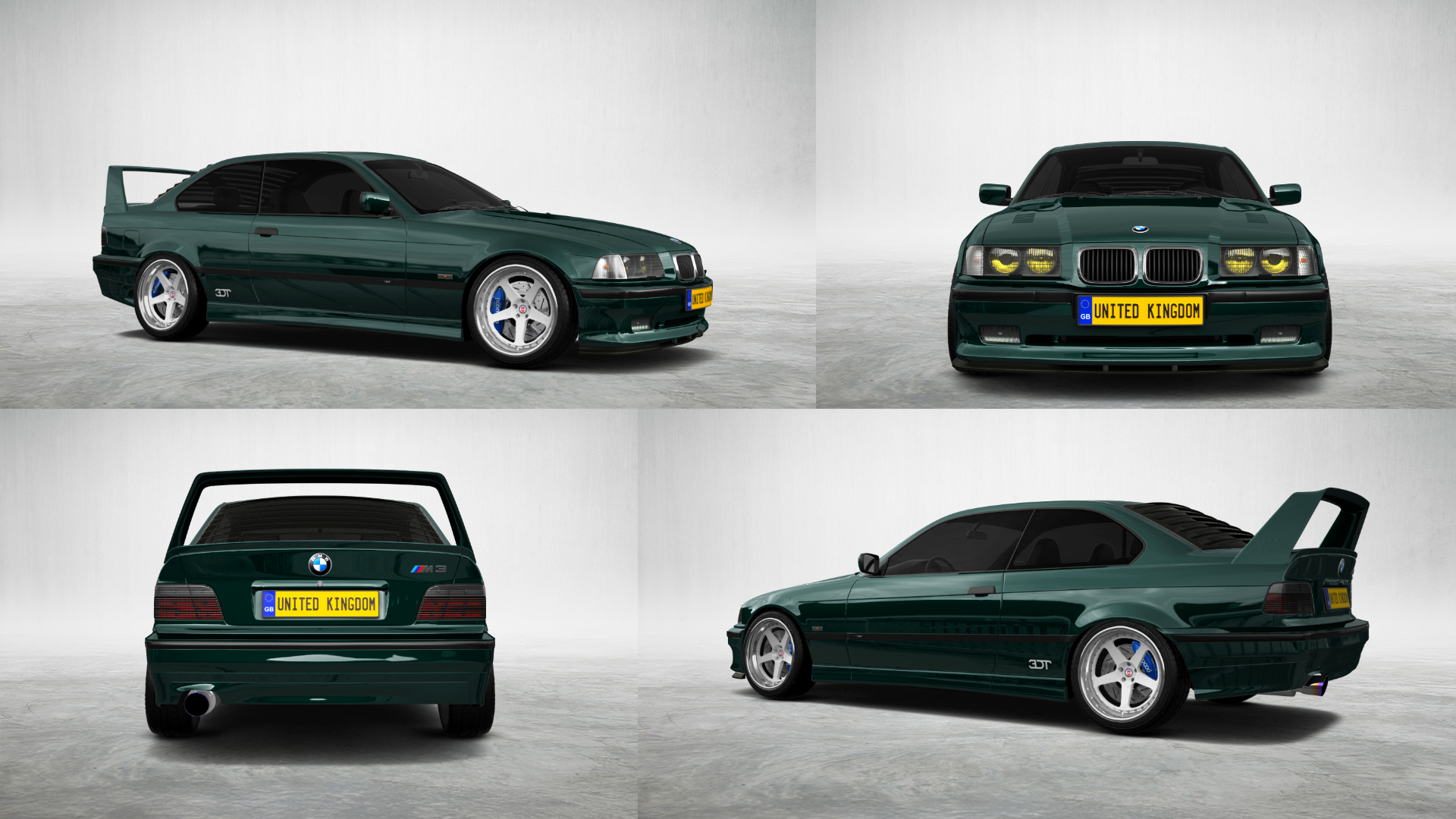 BMW 3 Series 2 Door Coupe 1993 tuning