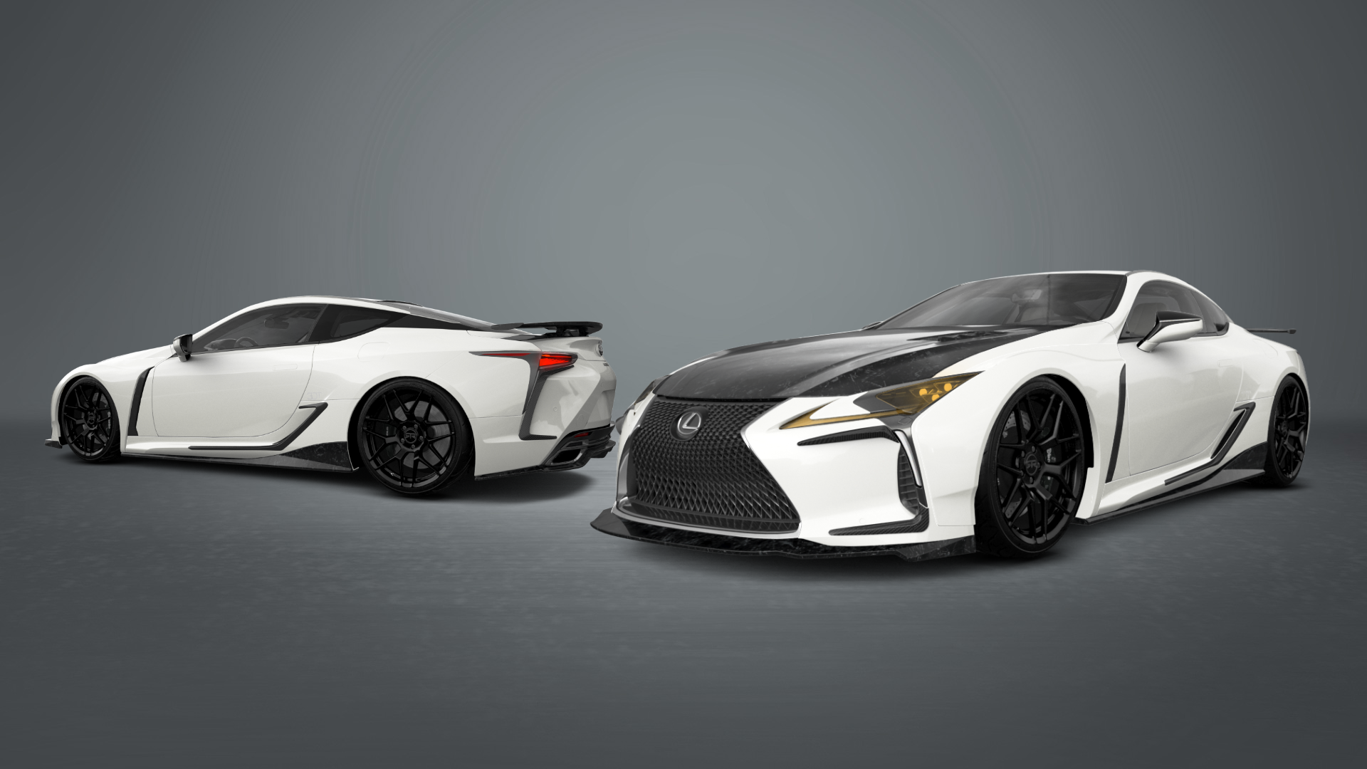 Lexus LC500 2 door fastback coupe 2017 tuning