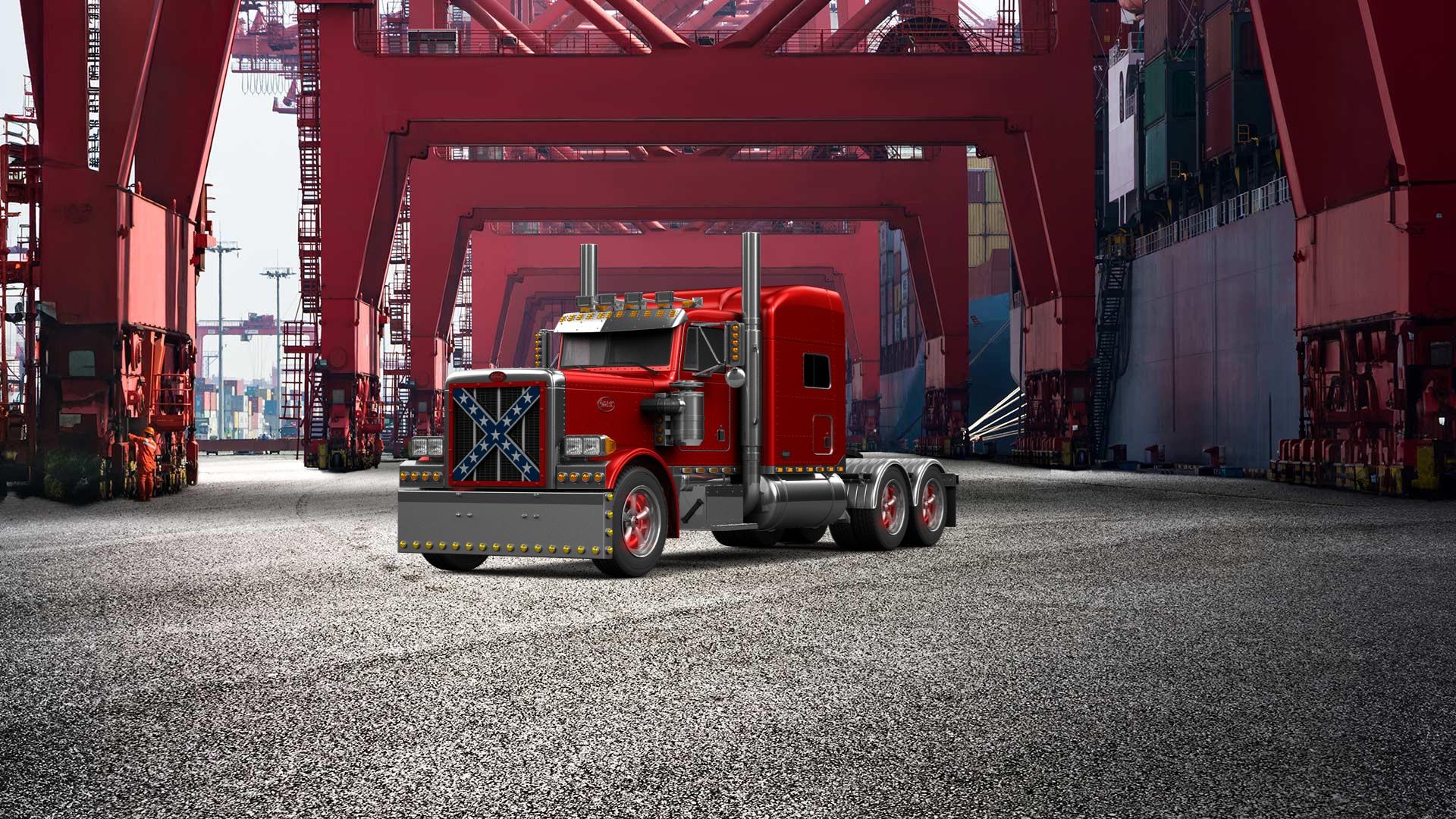 Peterbilt 359 Truck 1987 tuning