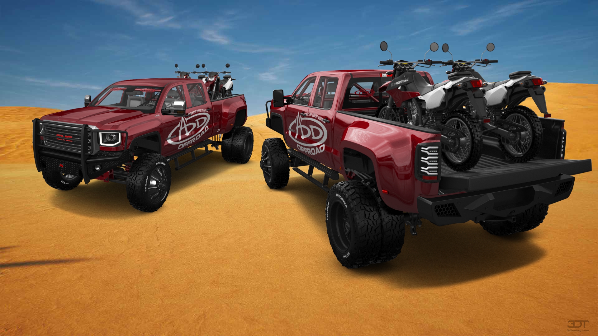 GMC Sierra 3500 HD Crew Cab 4 Door pickup truck 2015