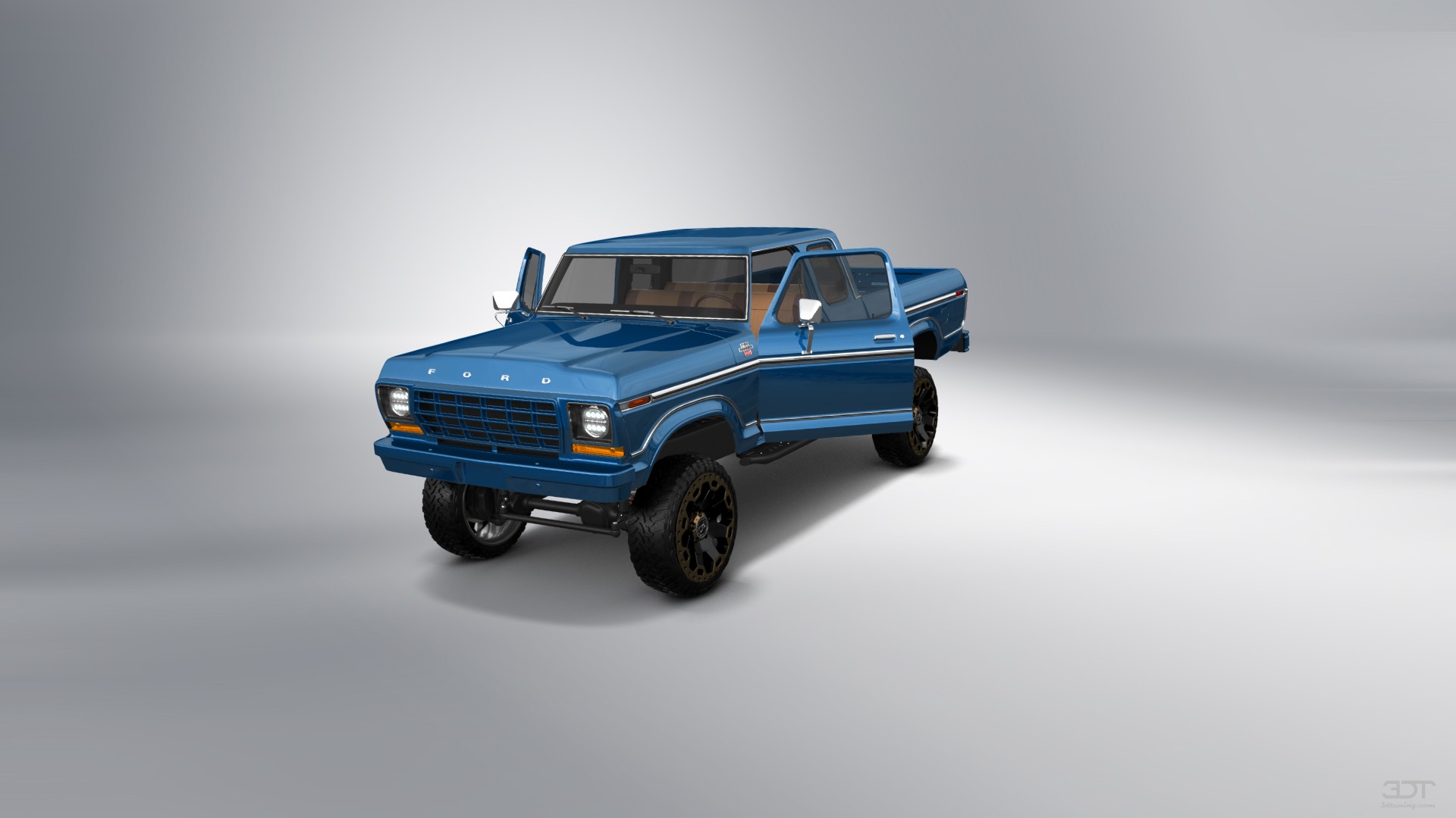 Ford F-150 SuperCab 2 Door pickup truck 1978