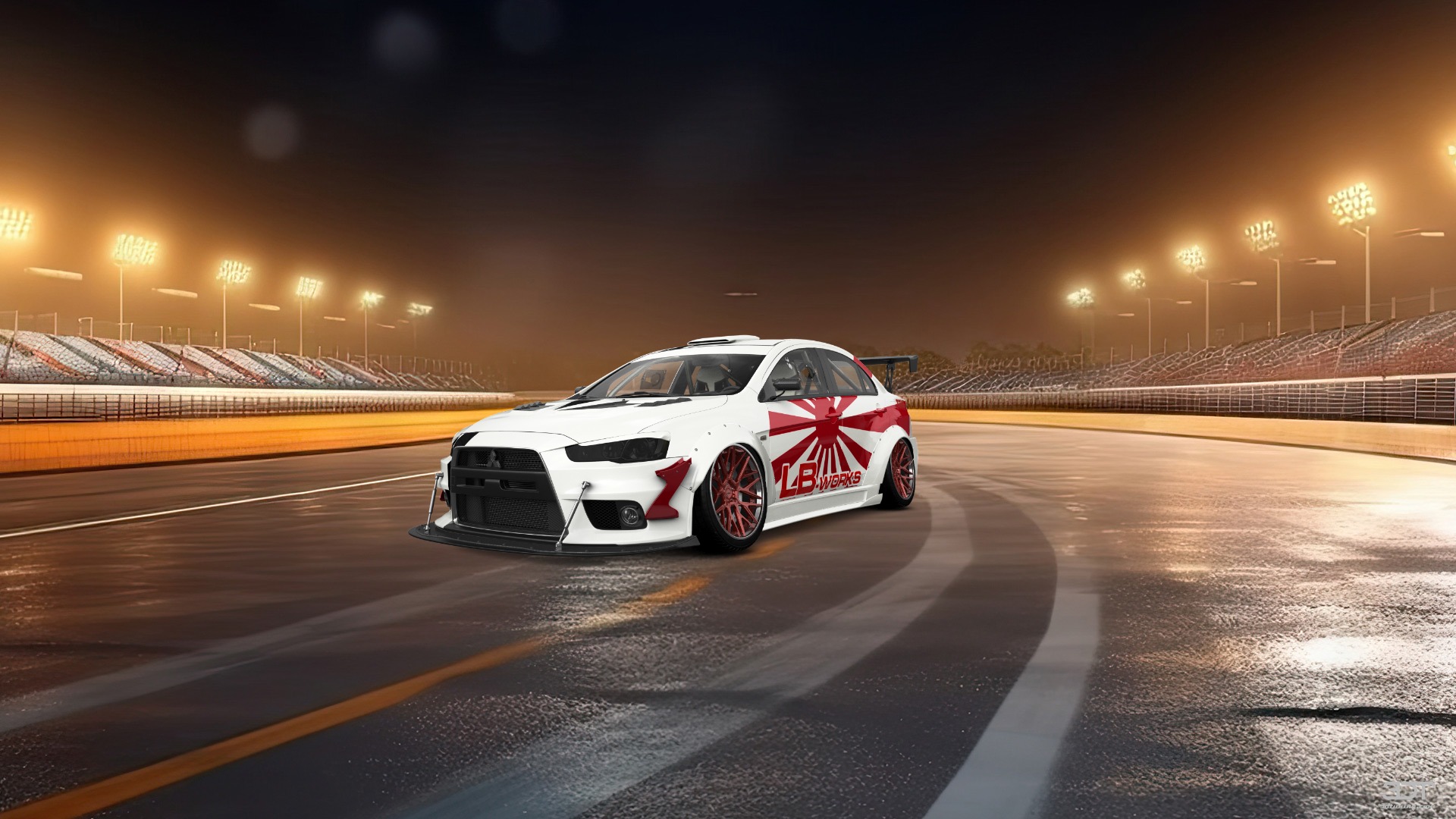 Mitsubishi Lancer Evolution X Sedan 2008