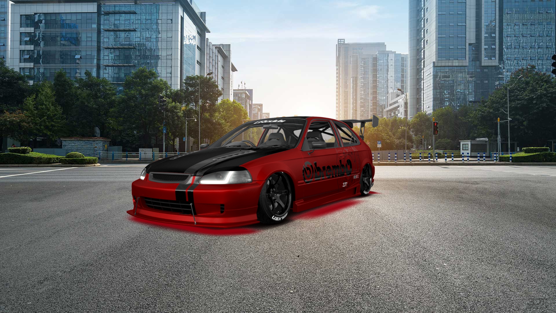 Honda Civic 3 Door Hatchback 1997 tuning