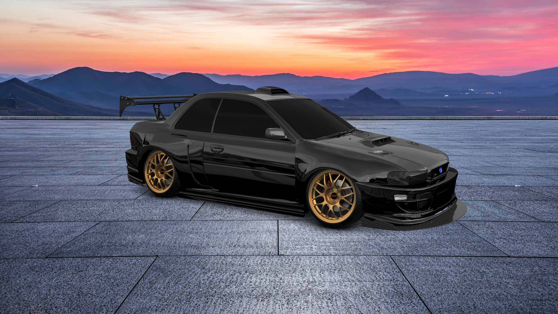 Subaru Impreza WRX STI 22B 2 Door Coupe 2000