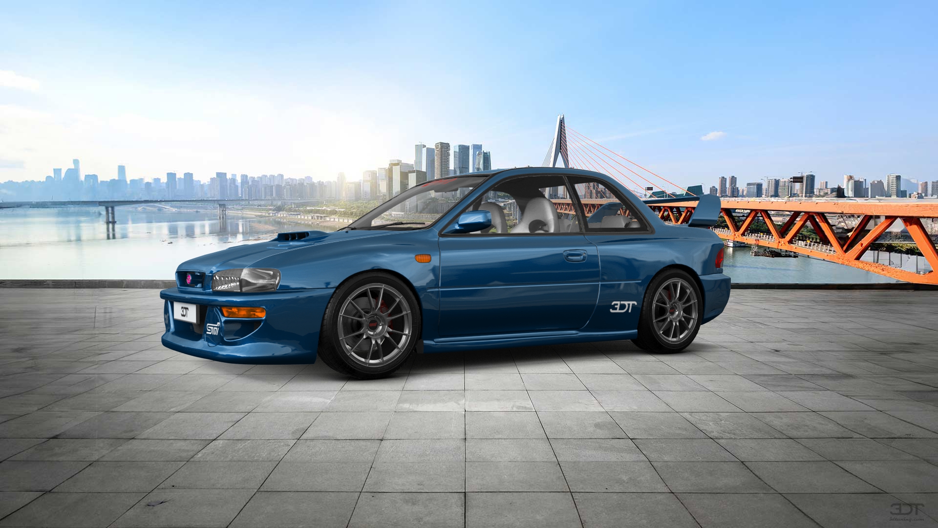 Subaru Impreza WRX STI 22B 2 Door Coupe 2000 tuning