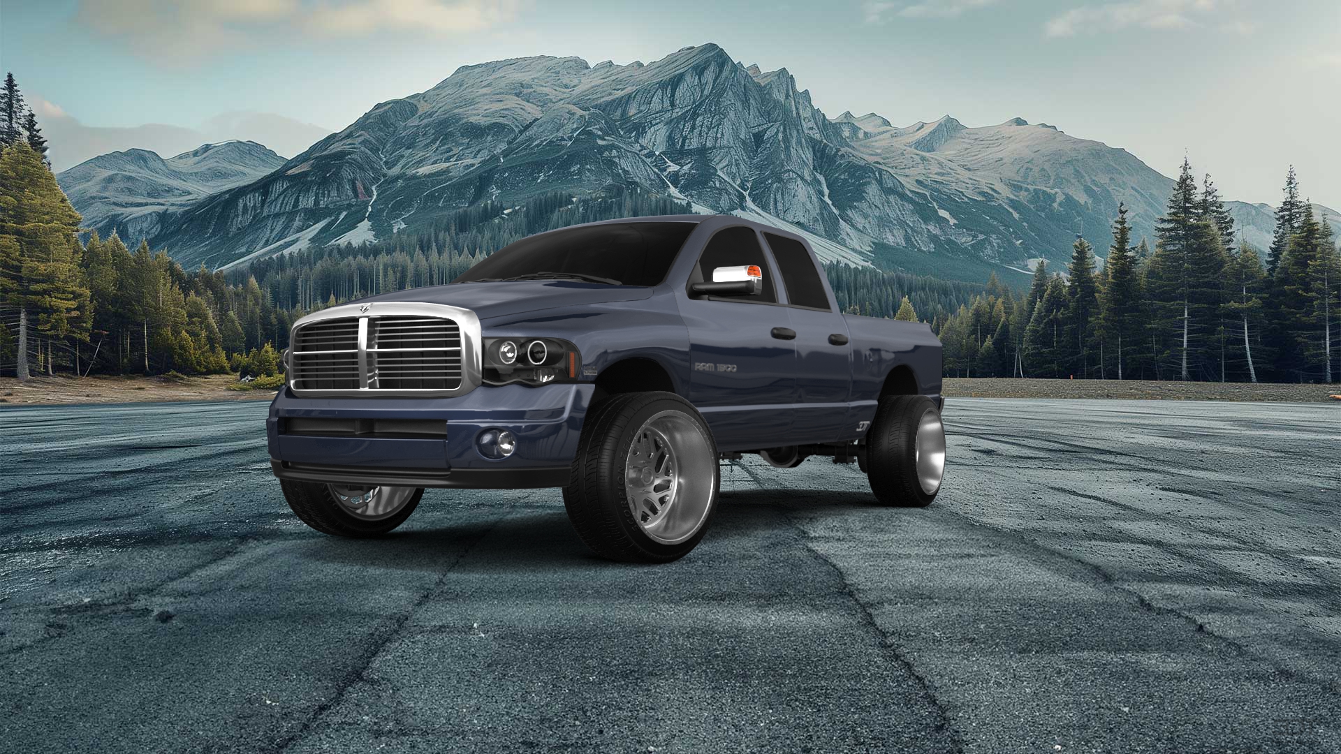 Dodge Ram 1500 6.4 ft box 4 Door pickup truck 2002