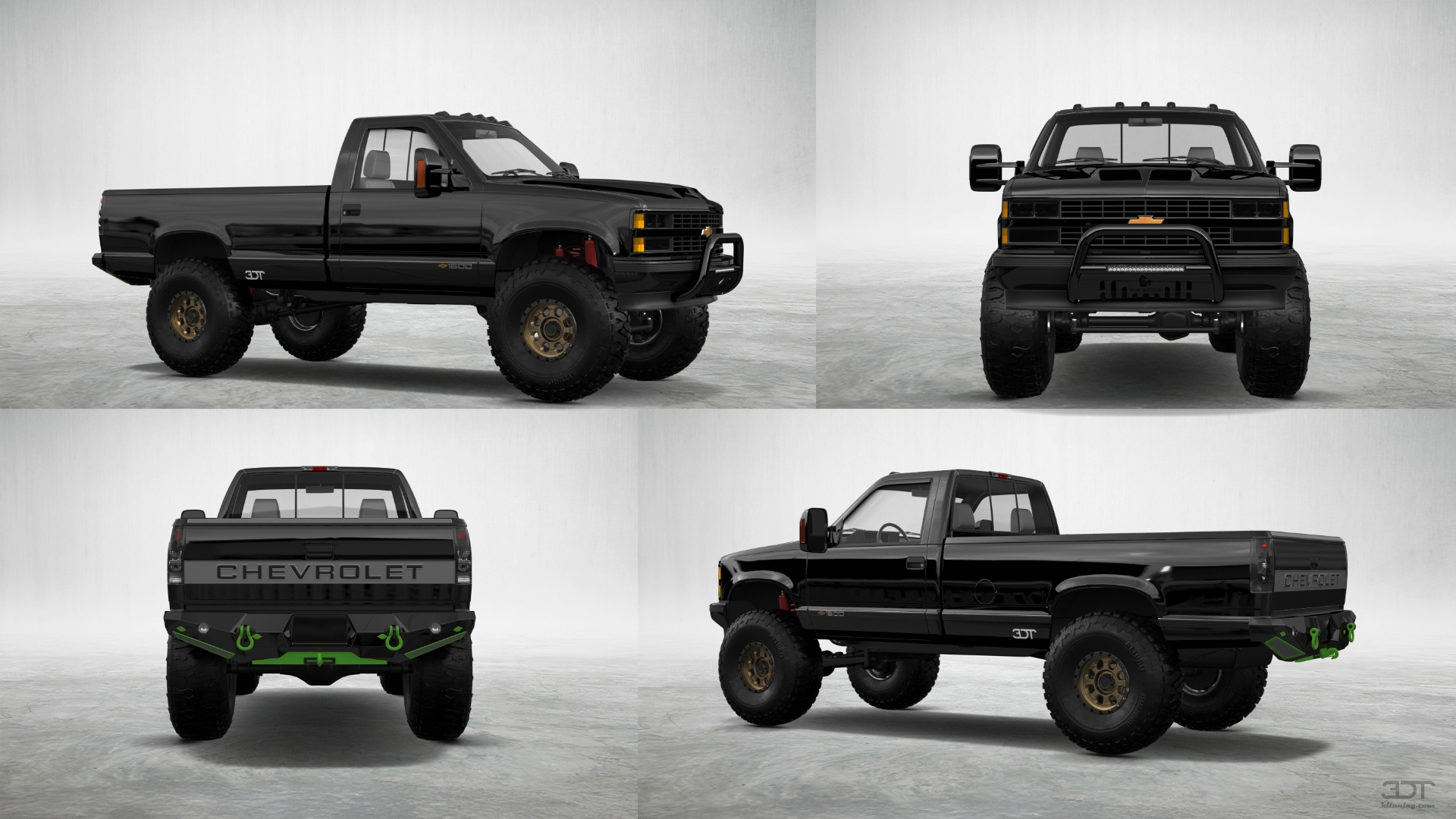 Chevrolet K1500 Regular Cab Fleetside Pickup 1988 tuning