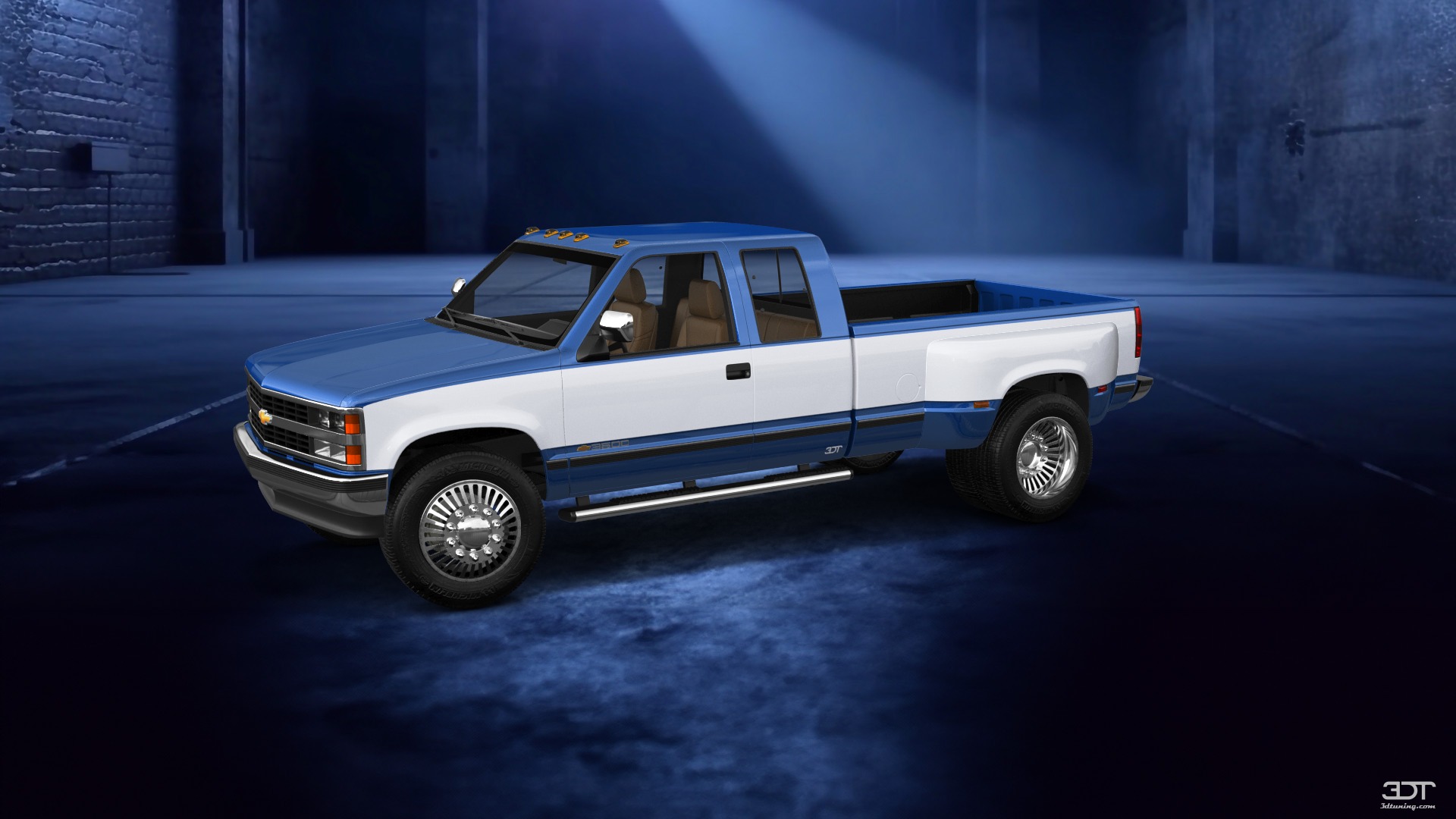 Chevrolet K3500 Extended Cab Pickup Truck 1988