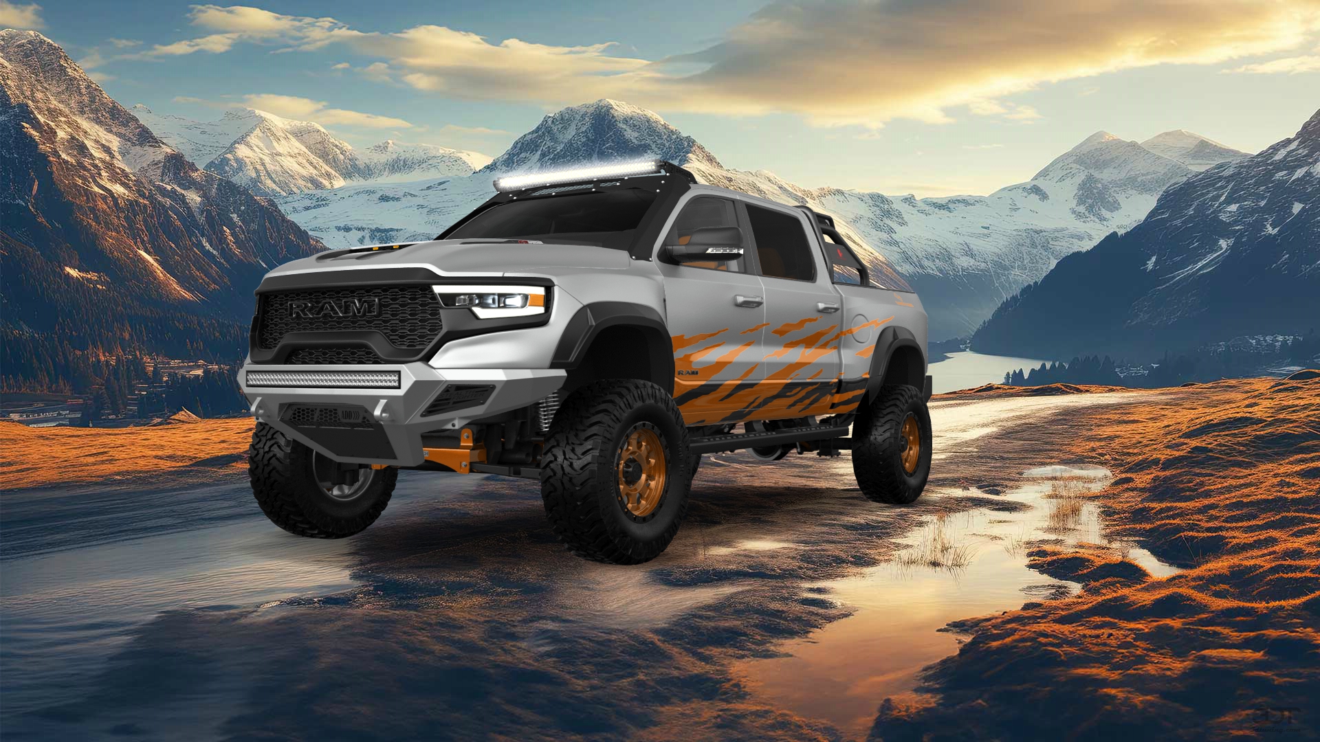 Dodge Ram 1500 TRX 4 Door pickup truck 2021