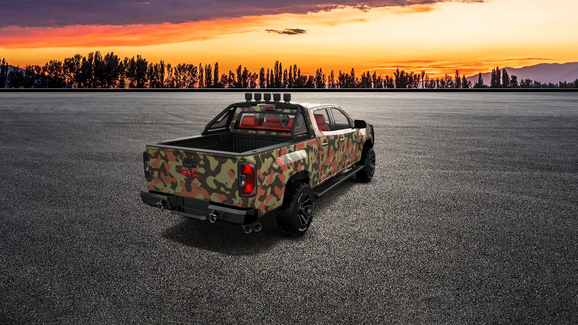 GMC Canyon Crew Cab 4 Door pickup truck 2015 tuning