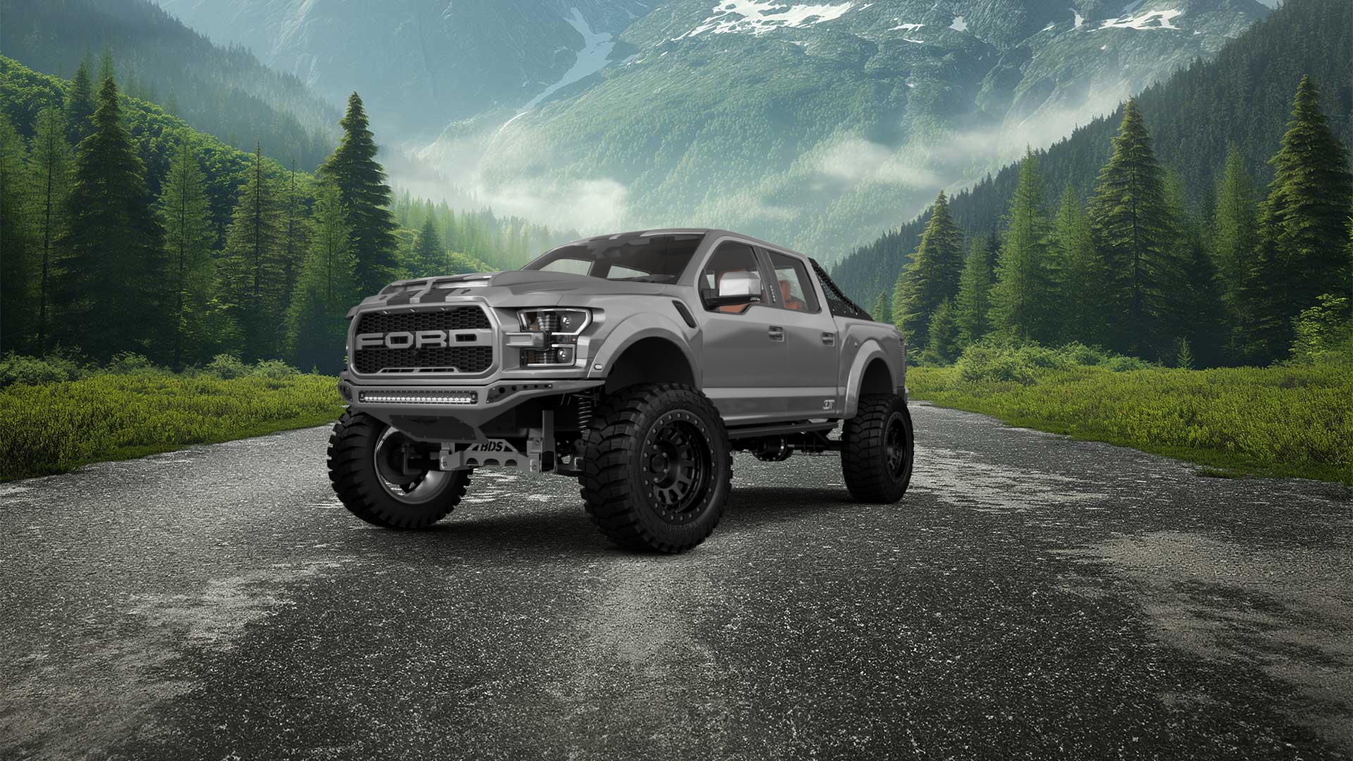 Ford F-150 Raptor 4 Door pickup truck 2017