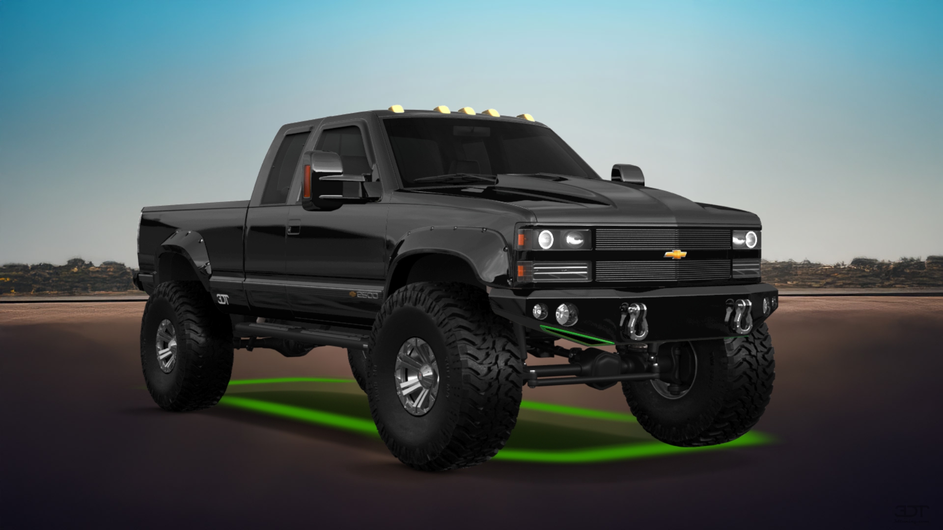 Chevrolet K2500 Extended Cab Pickup 1989 tuning