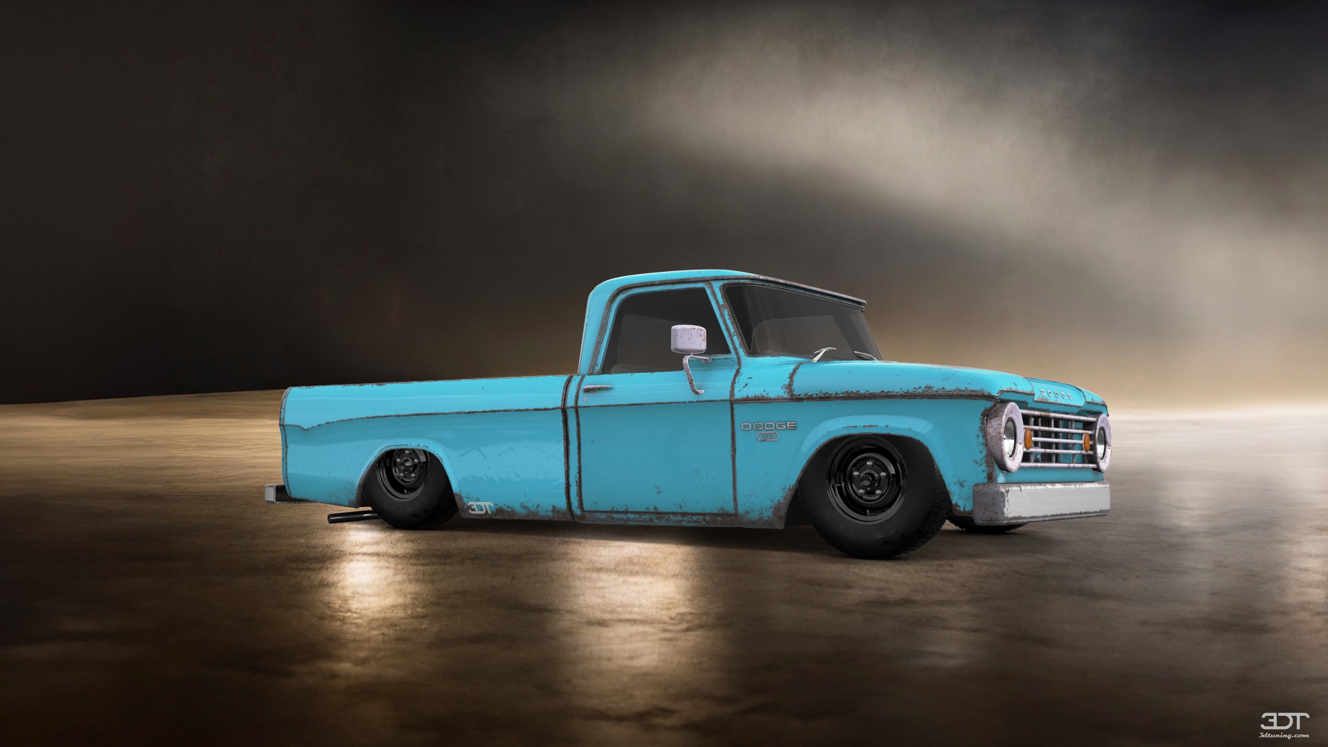 Dodge Power Wagon W200 2 Door pickup truck 1966 tuning